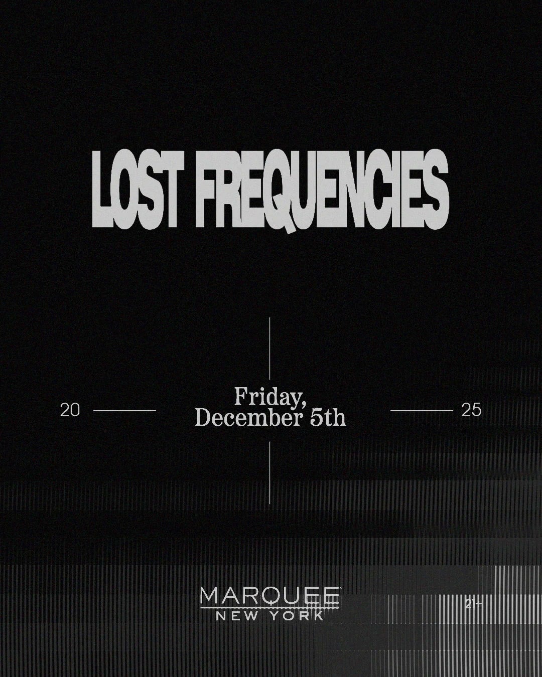 12/5/2025 – Lost Frequencies – Marquee
