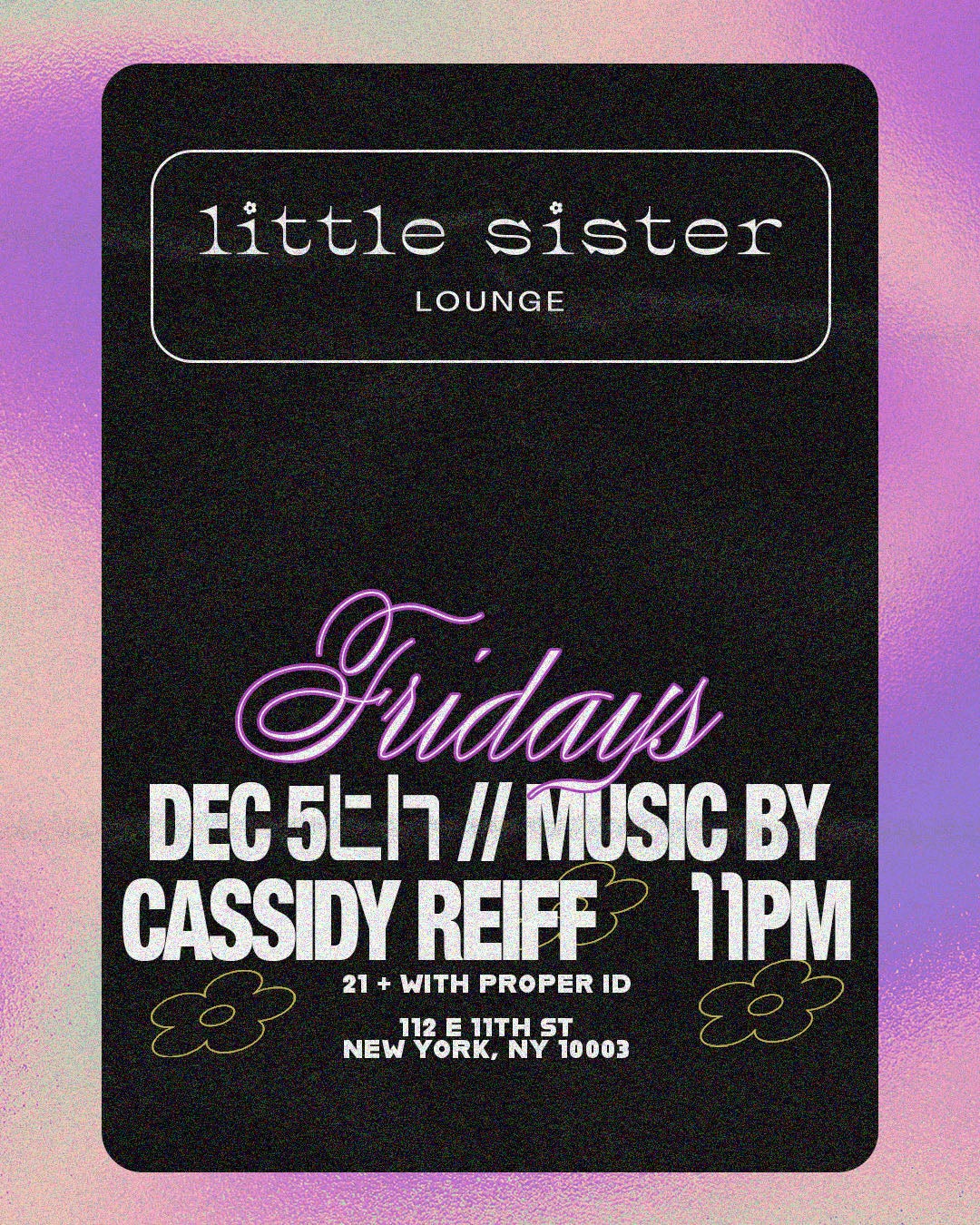 Artist Image - Cassidy Reiff