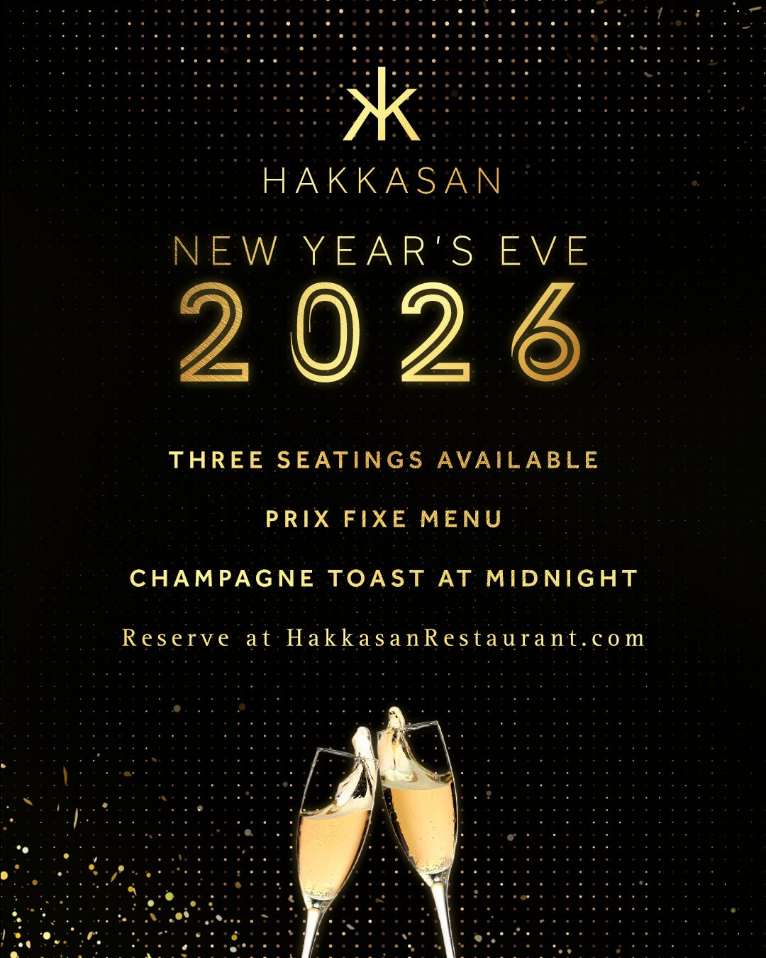 12/31/2025 – New Year’s Eve – Hakkasan Las Vegas