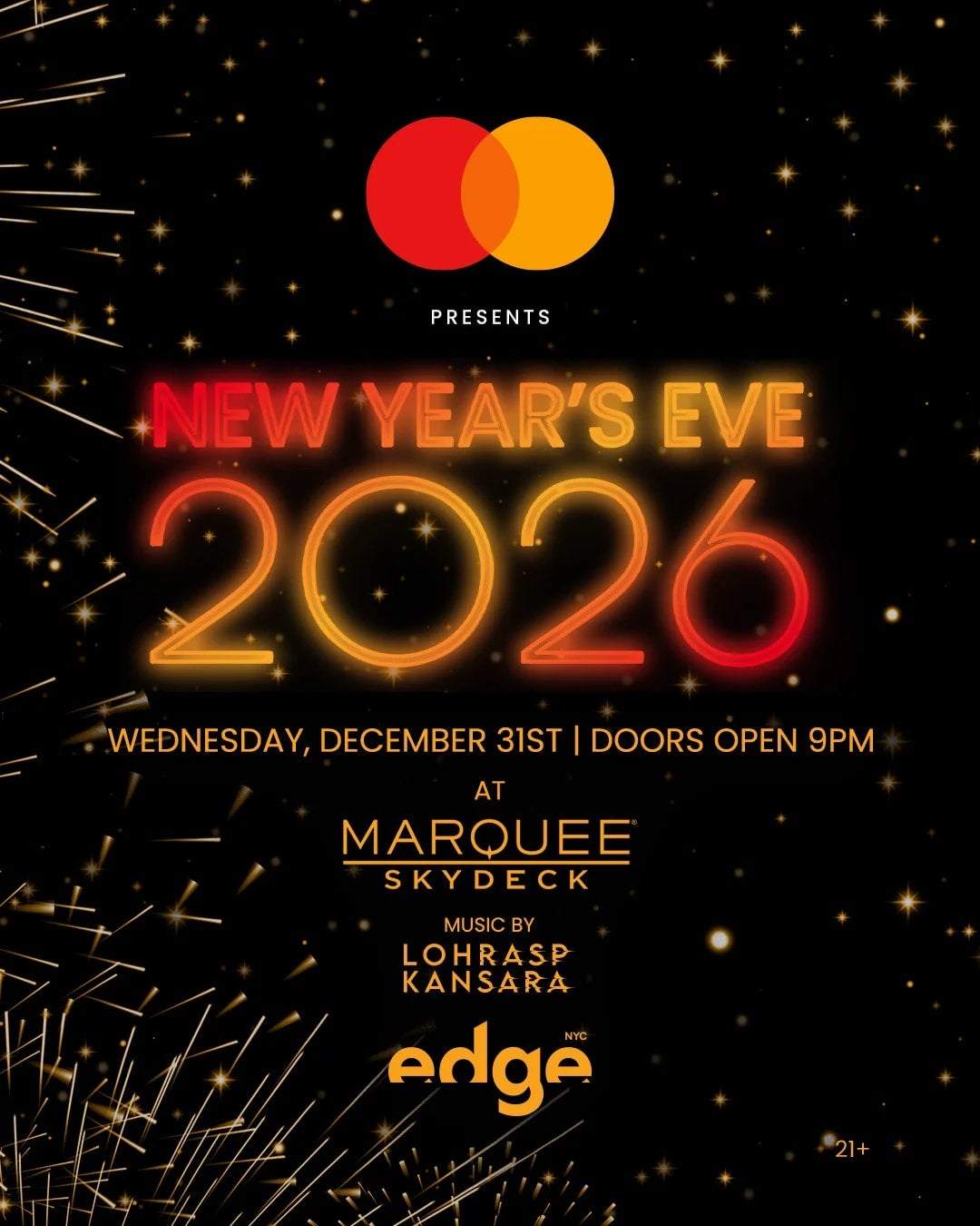 Artist Image - Mastercard presents New Year's Eve 2026
