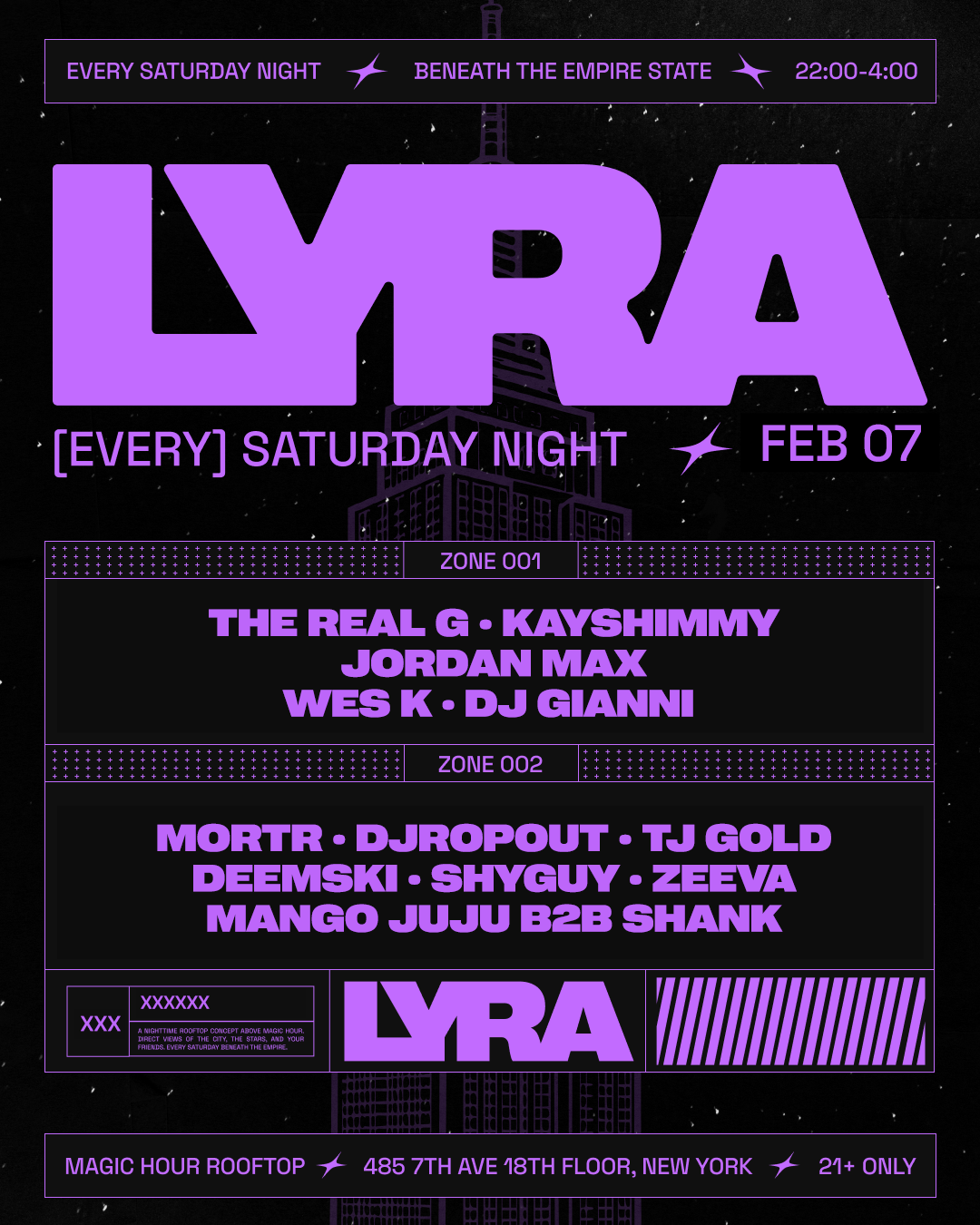 Artist Image - Lyra Nighttime Rooftop Party