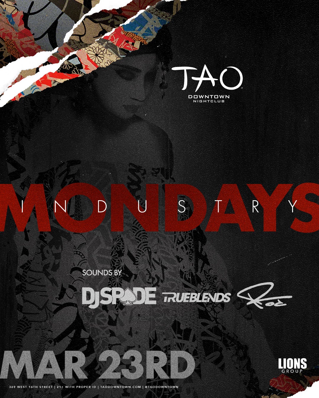 3/23/2026 – Spade – TAO Downtown Nightclub