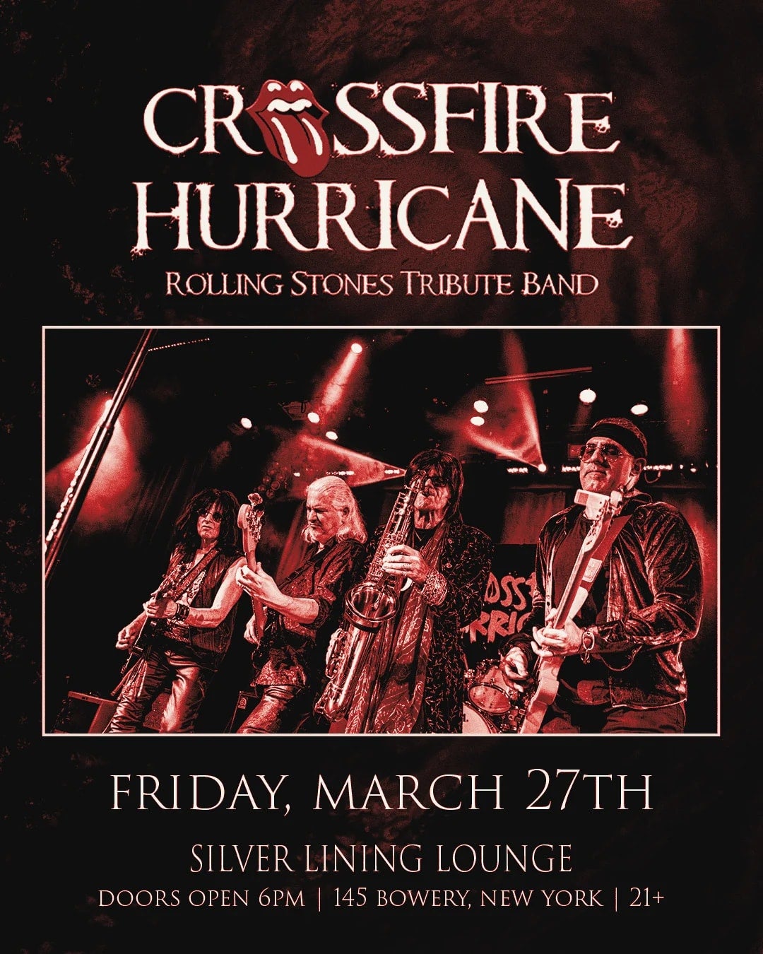 3/27/2026 – Crossfire Hurricane – Silver Lining Lounge