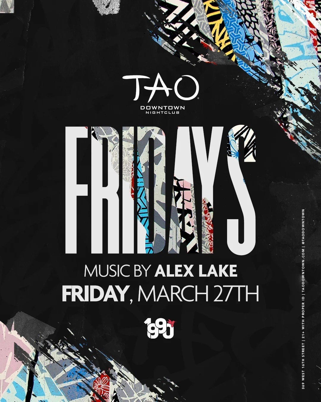 3/27/2026 – Alex Lake – TAO Downtown Nightclub