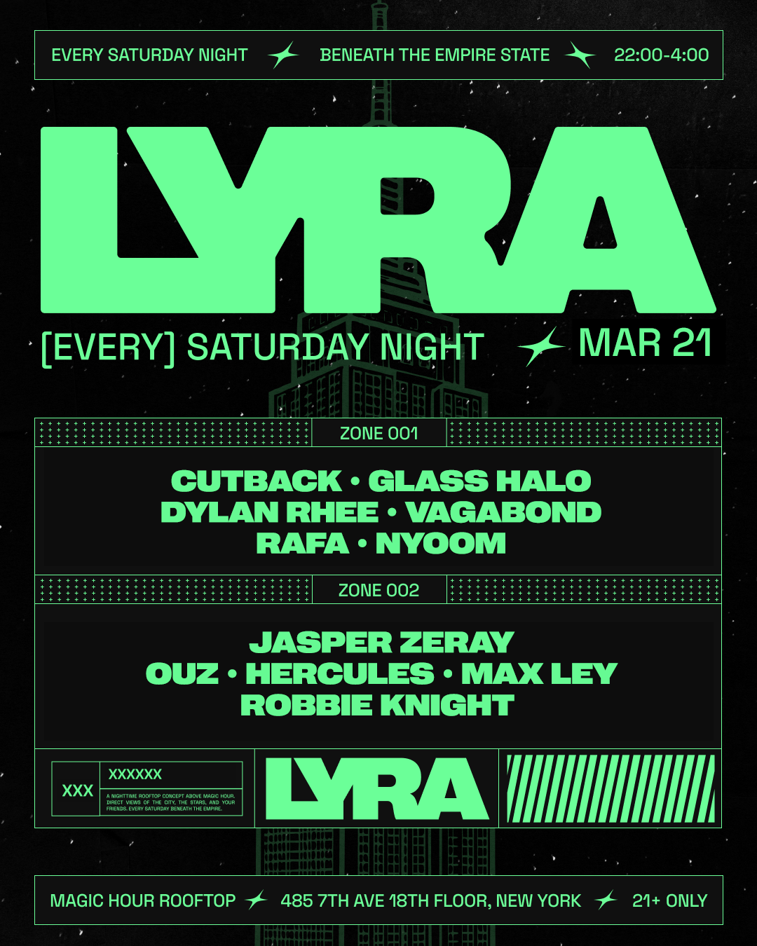 3/21/2026 – Lyra Rooftop Party – Magic Hour Rooftop