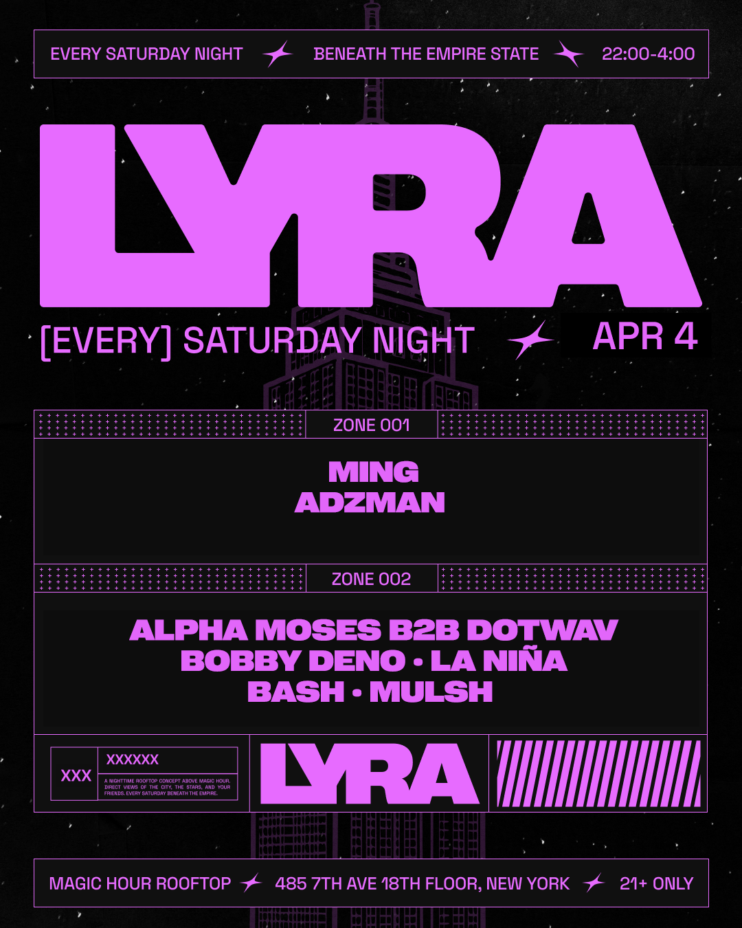 4/4/2026 – Lyra Rooftop Party – Magic Hour Rooftop