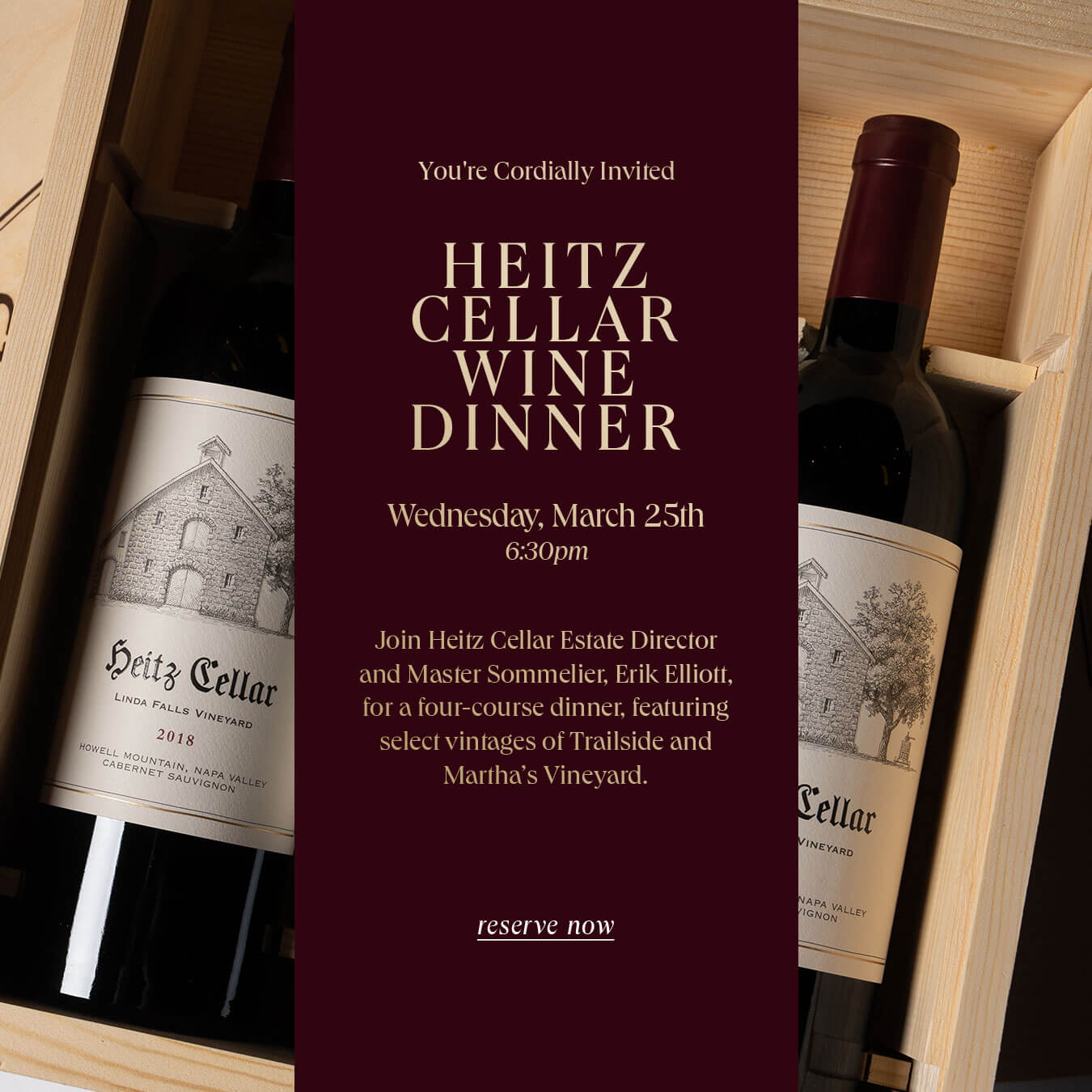 Heitz Wine Dinner