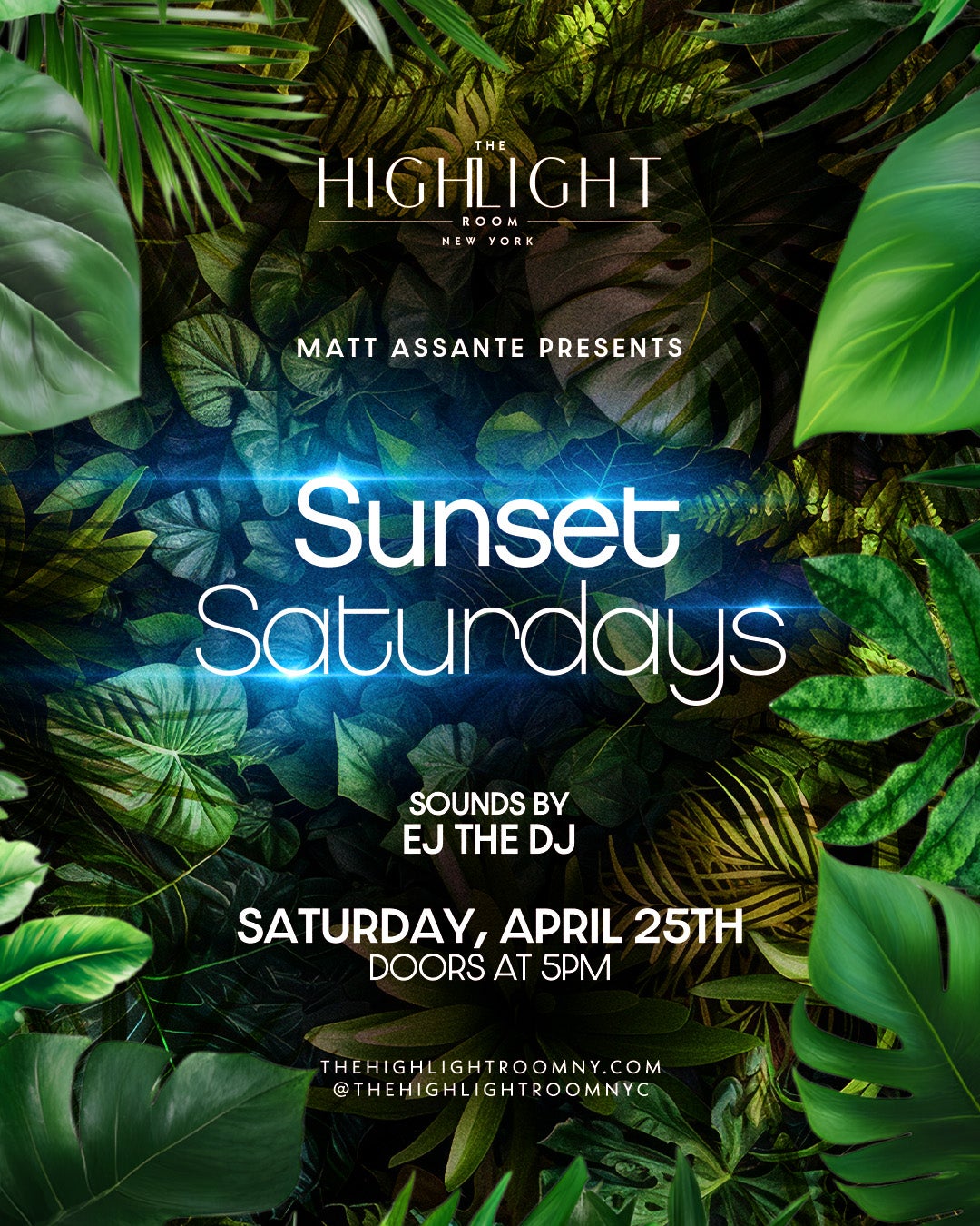 4/25/2026 – EJ The DJ – The Highlight Room