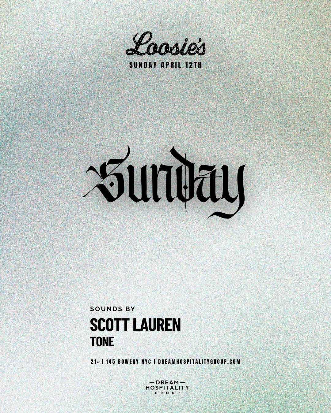 4/12/2026 – Sunday Night – Loosie’s Nightclub