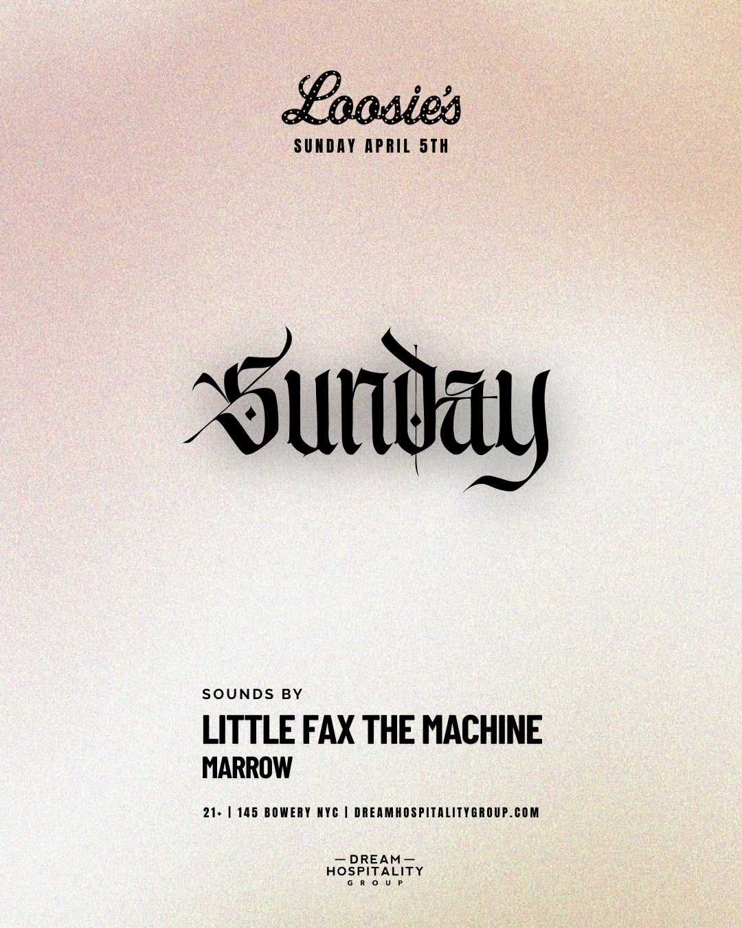 4/5/2026 – Sunday Night – Loosie’s Nightclub