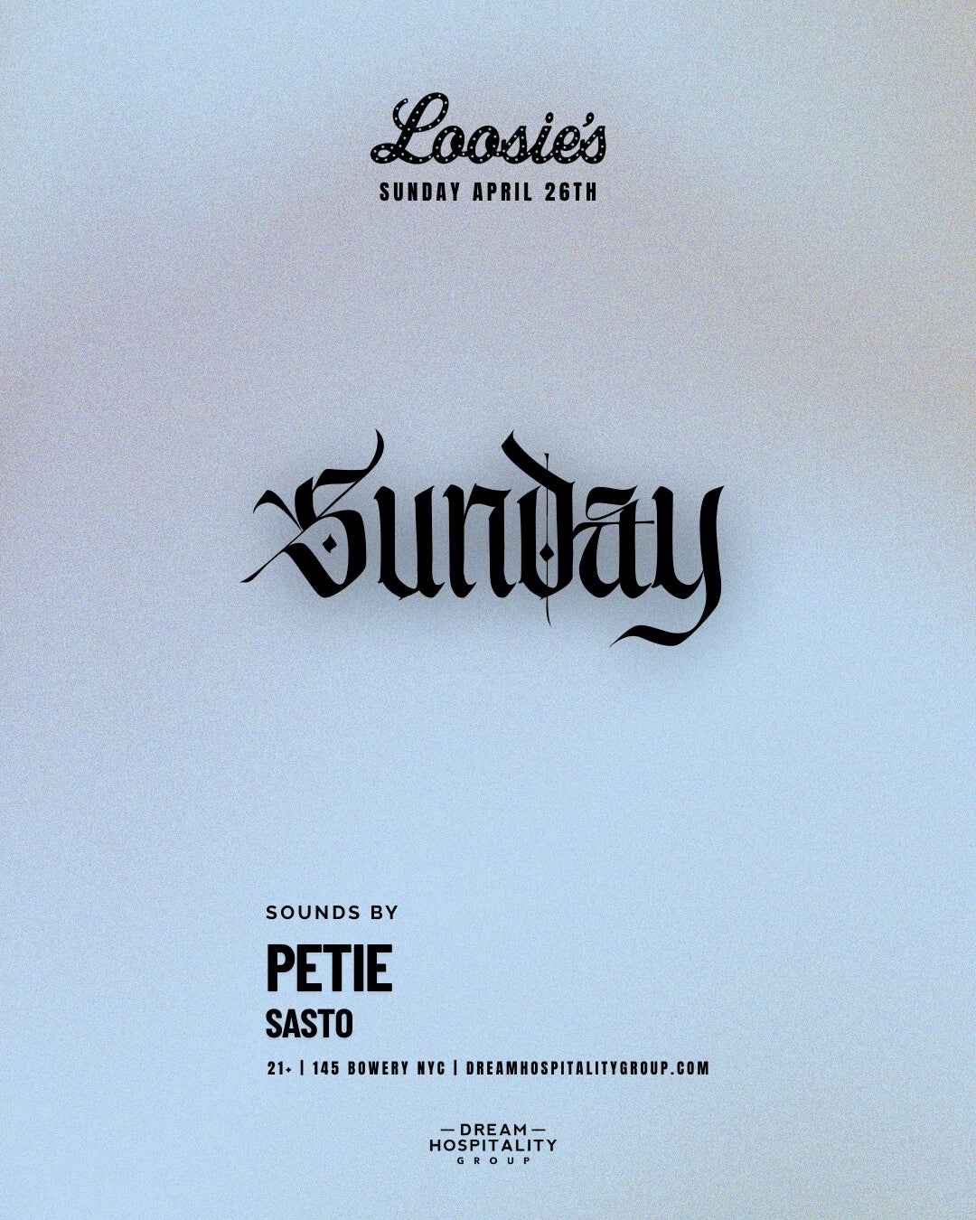 Artist Image - Sunday Night