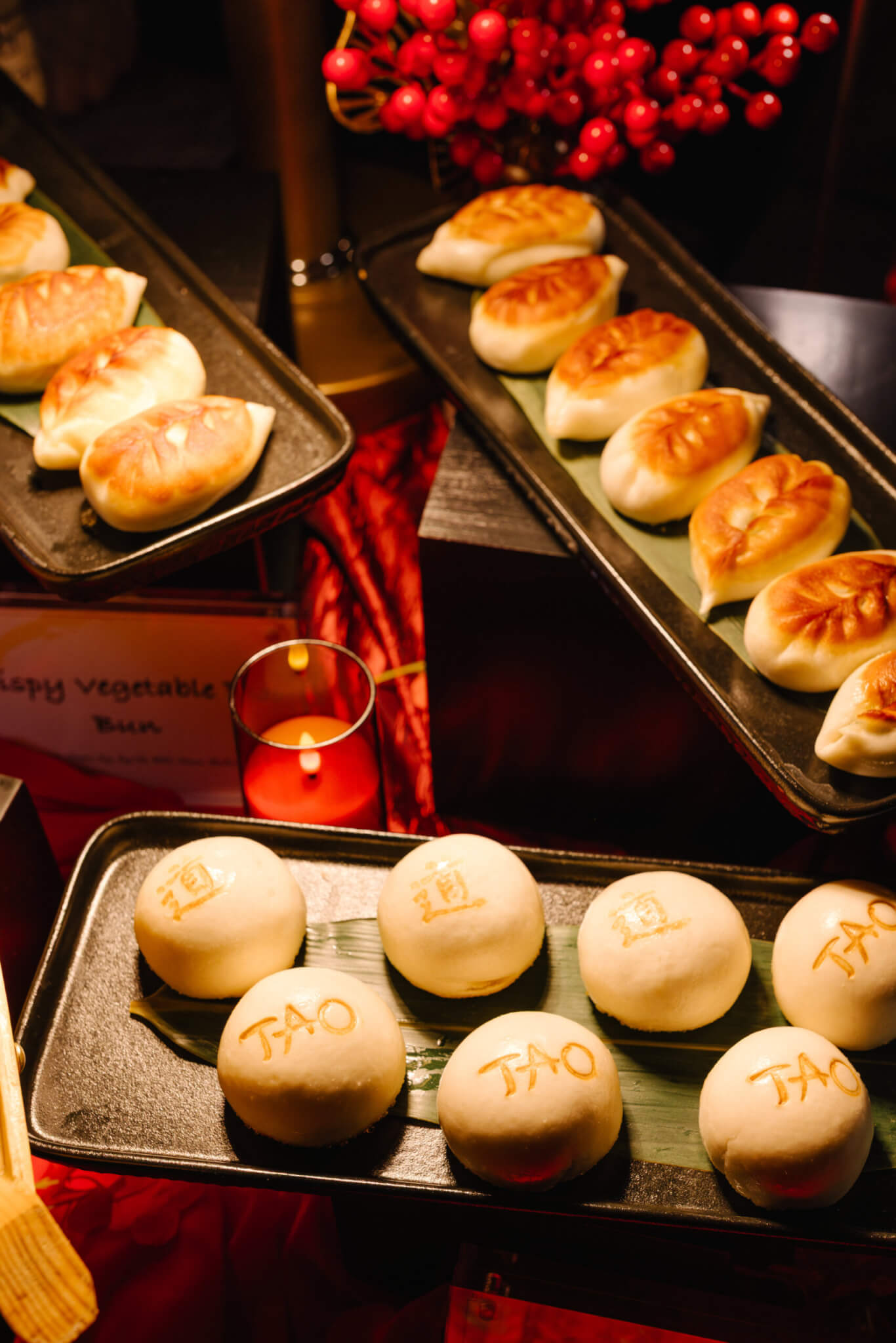 Breakfast Bao Buns and Dumplings