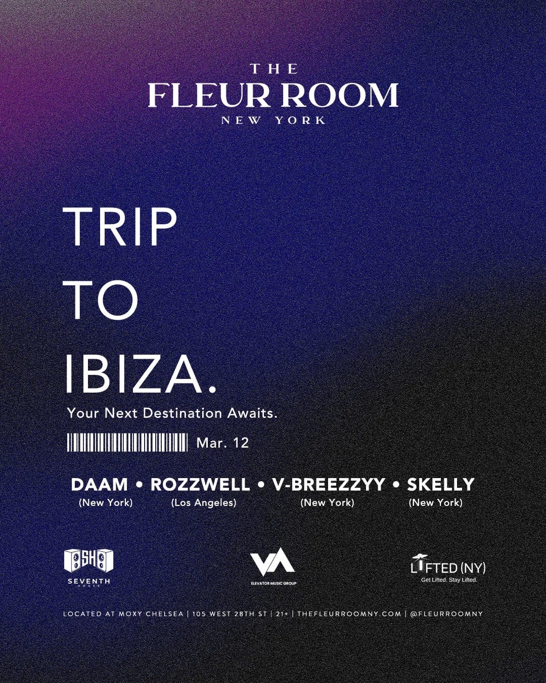 3/12/2026 – Trip to Ibiza – The Fleur Room