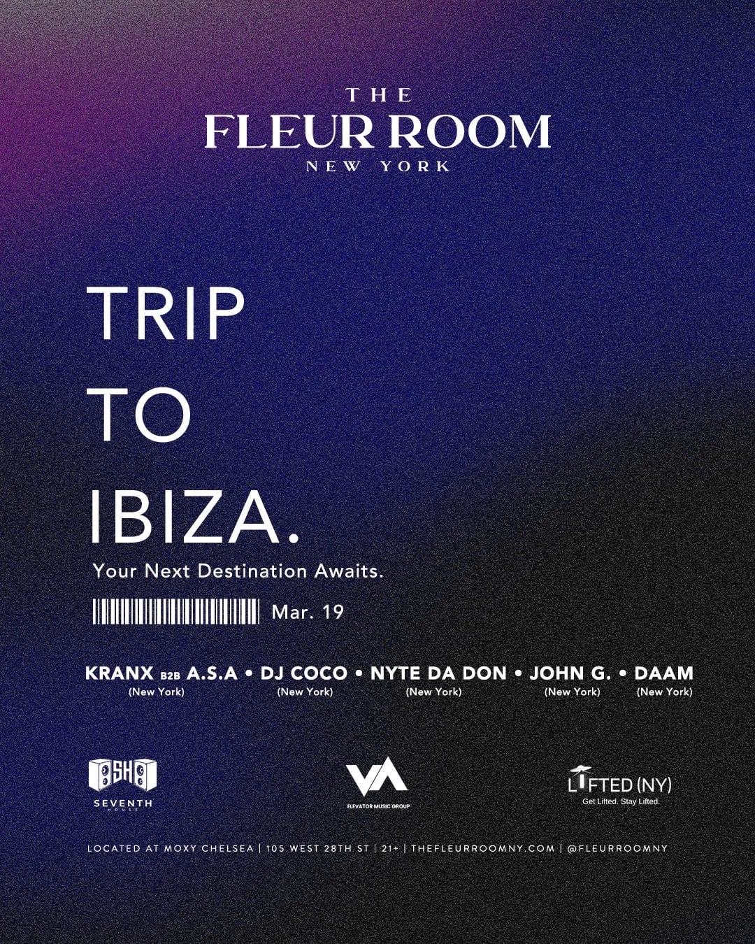 3/19/2026 – Trip to Ibiza – The Fleur Room