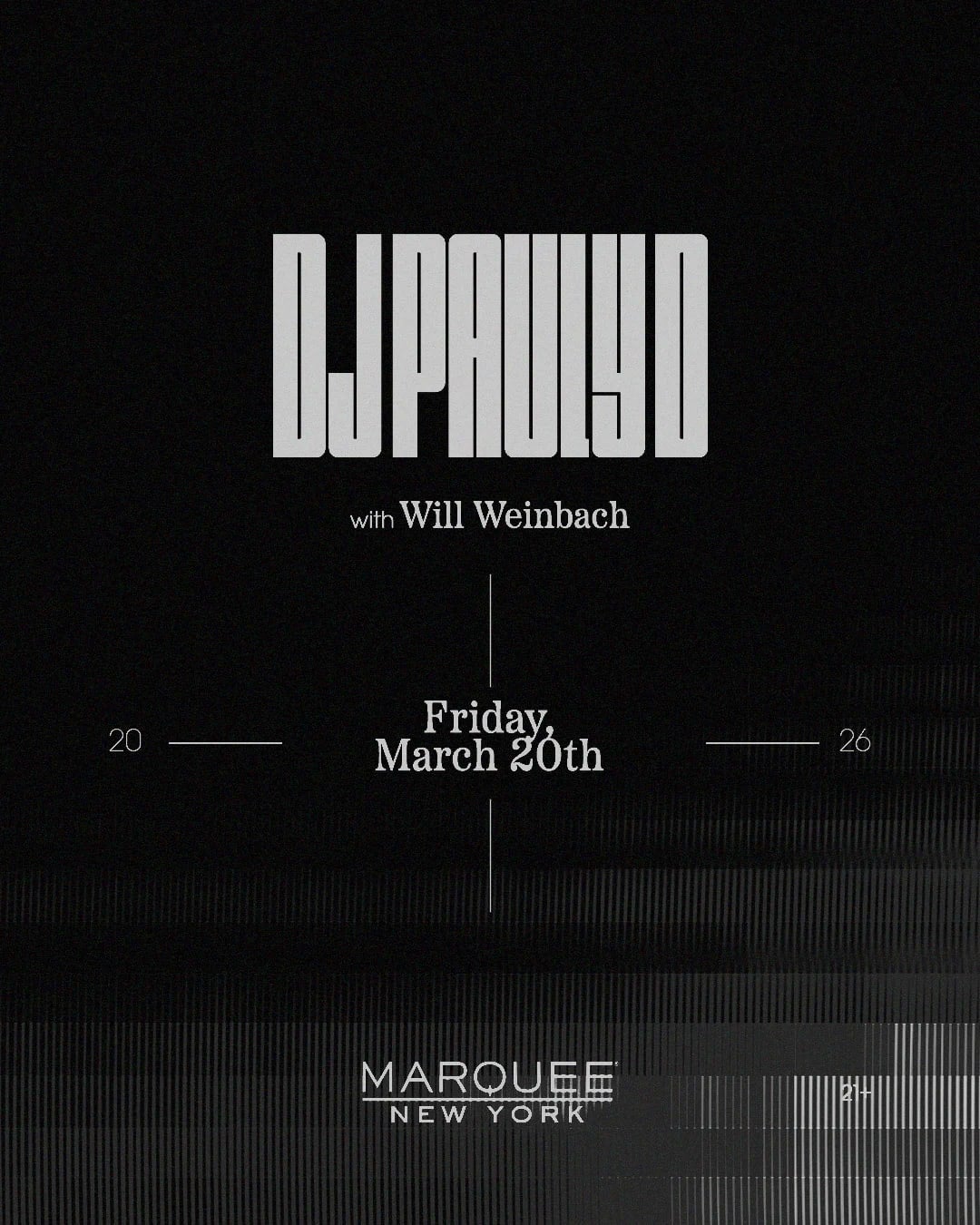 3/20/2026 – DJ Pauly D – Marquee