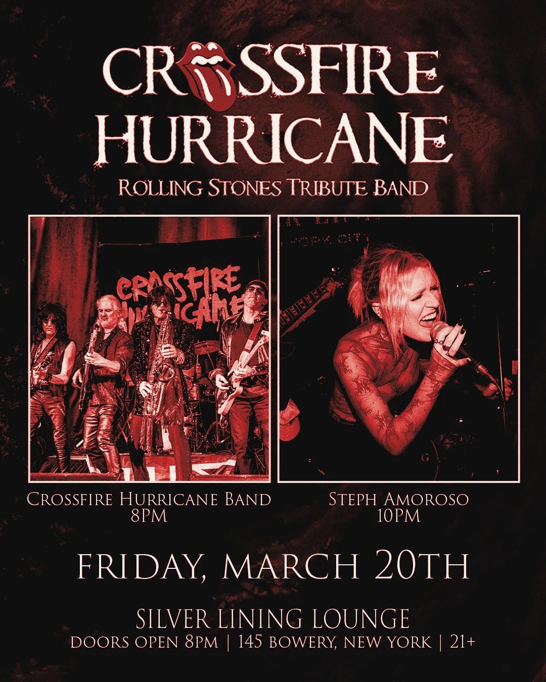 3/20/2026 – Crossfire Hurricane – Silver Lining Lounge