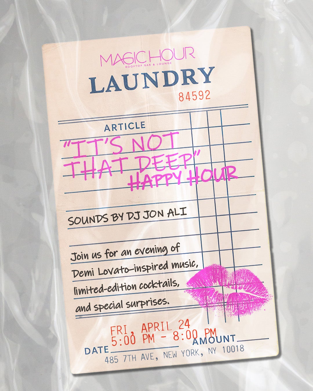 Artist Image - It's Not That Deep Happy Hour