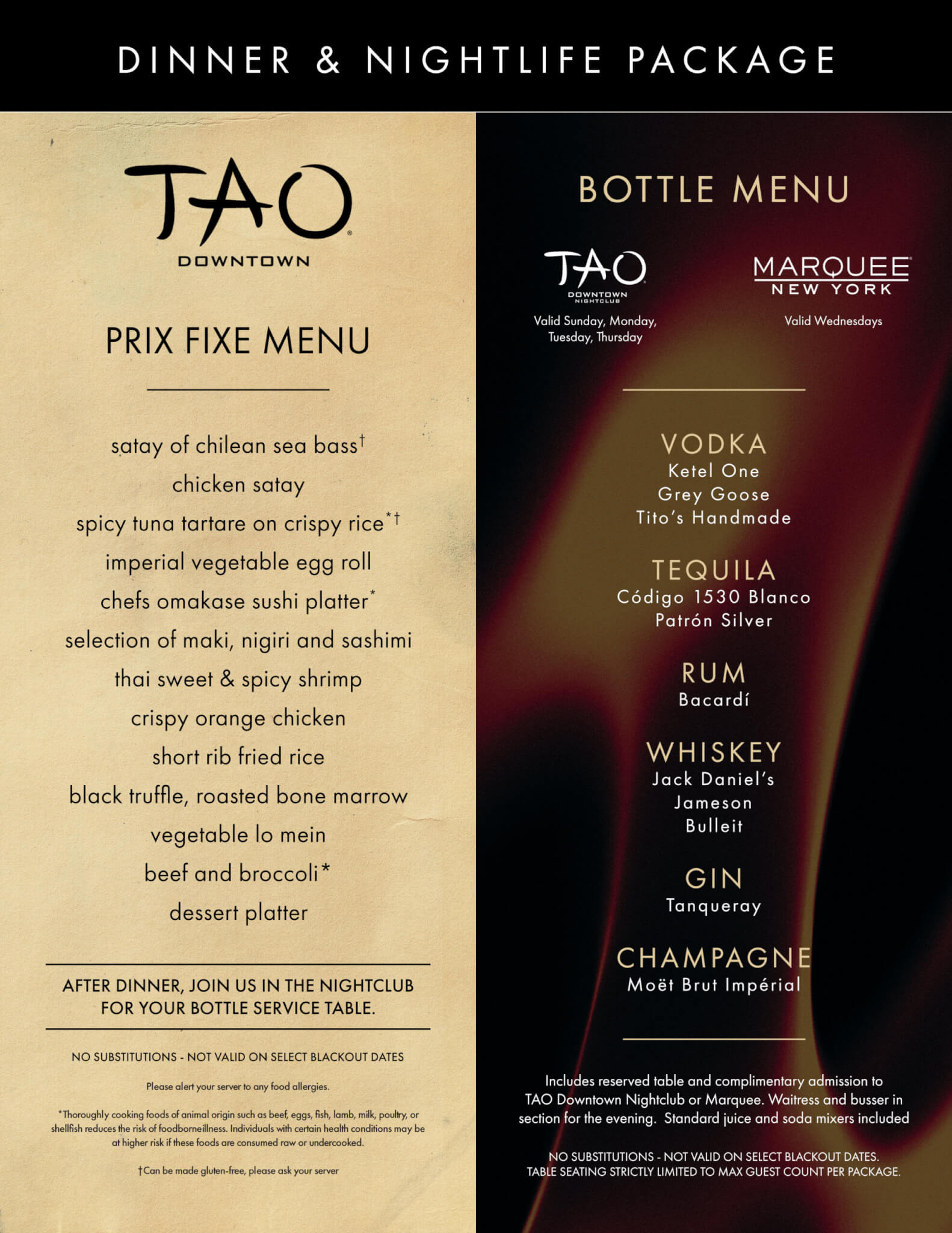 Dinner & Nightlife