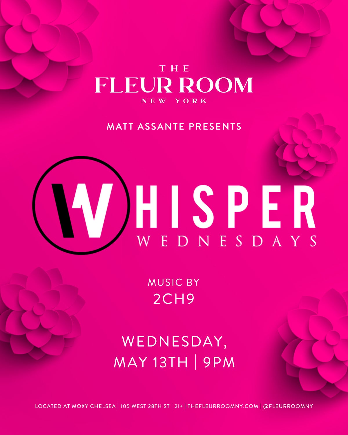 5/13/2026 – 2CH9 – The Fleur Room