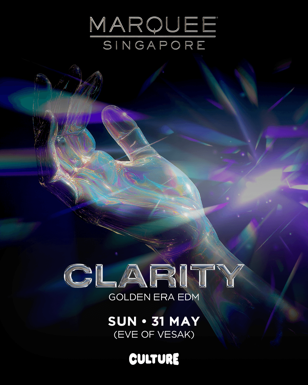 31/05/26 – CULTURE SG – Marquee Singapore