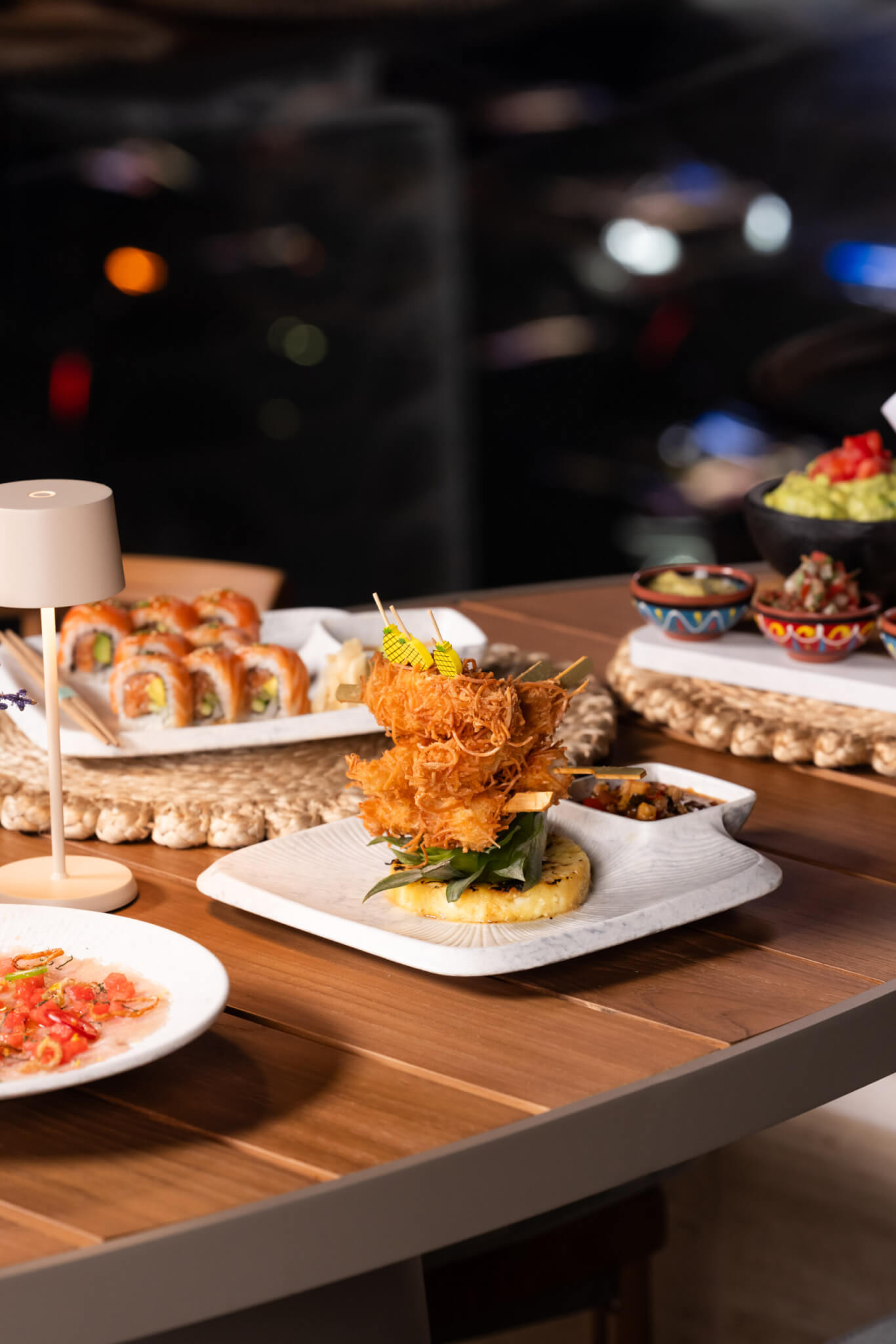 OMNIA skybar dishes