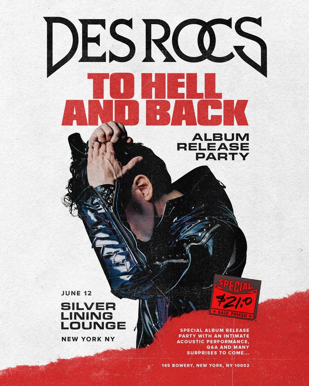 6/12/2026 – Des Rocs Album Release Party – Silver Lining Lounge