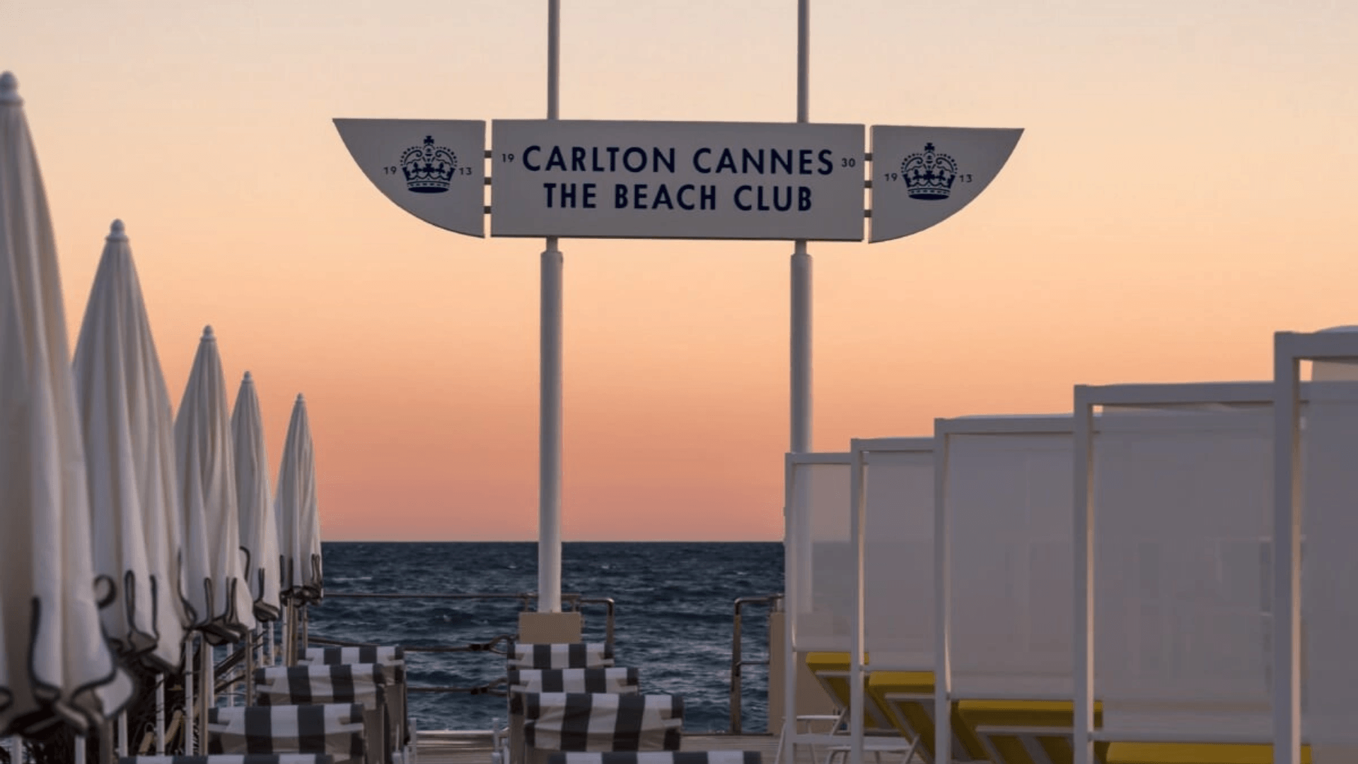 carlton beach cannes