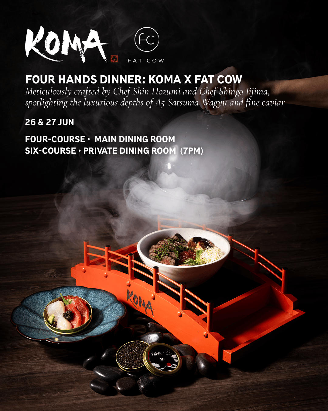 fat cow dinner