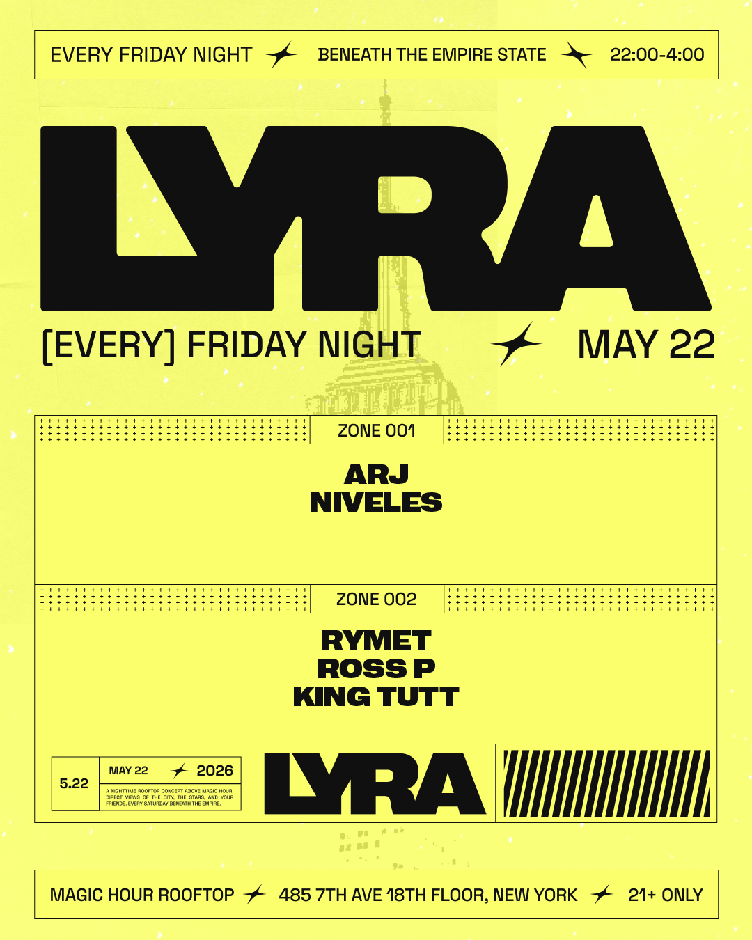 5/22/2026 – Lyra Rooftop Party – Magic Hour Rooftop