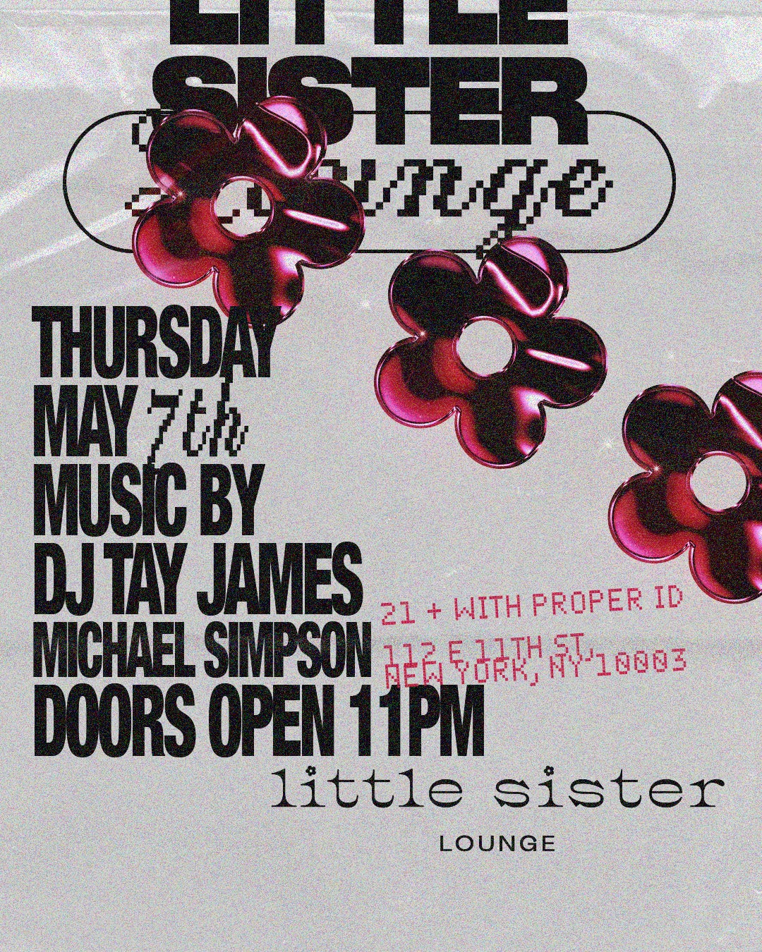 5/7/2026 – DJ Tay James – Little Sister Lounge