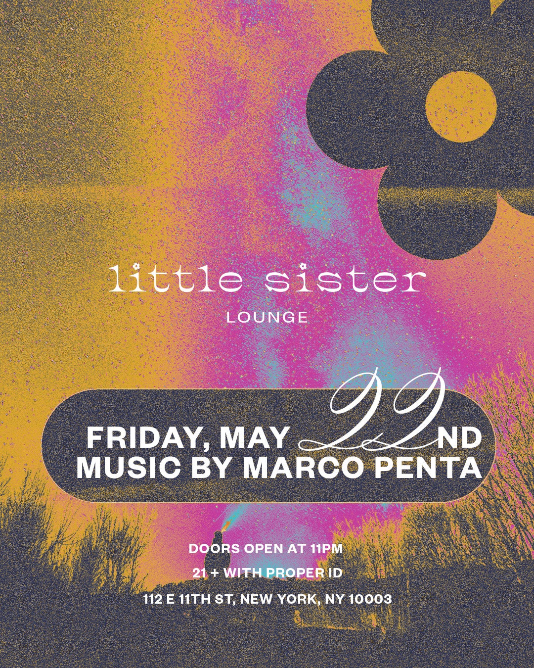 5/22/2026 – Marco Penta – Little Sister Lounge