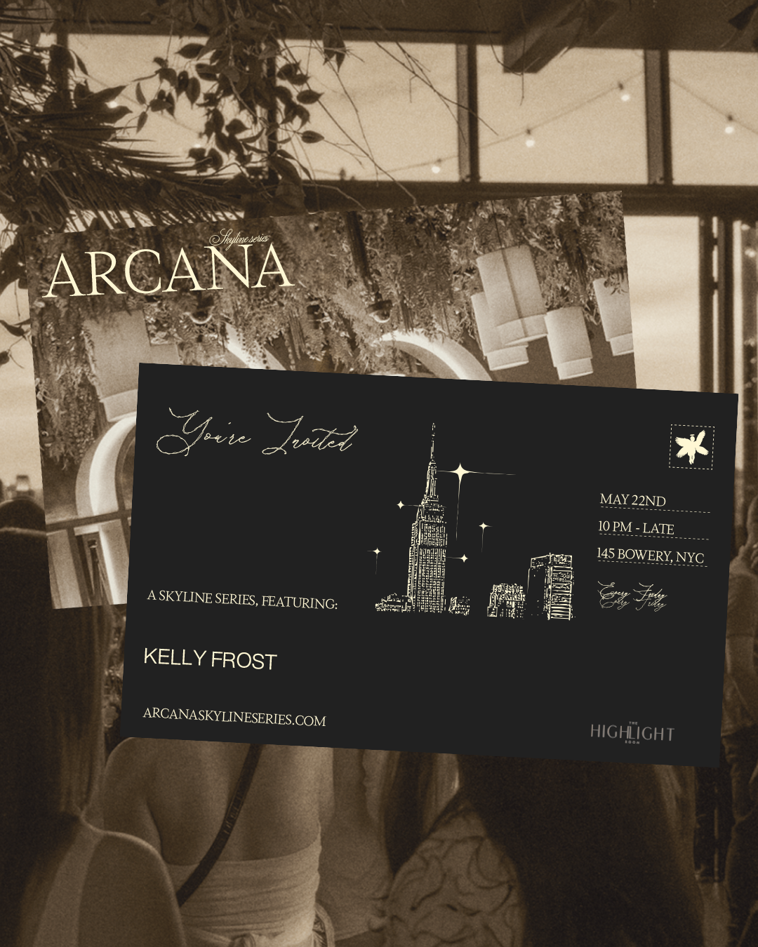 5/22/2026 – Arcana Skyline Series – The Highlight Room