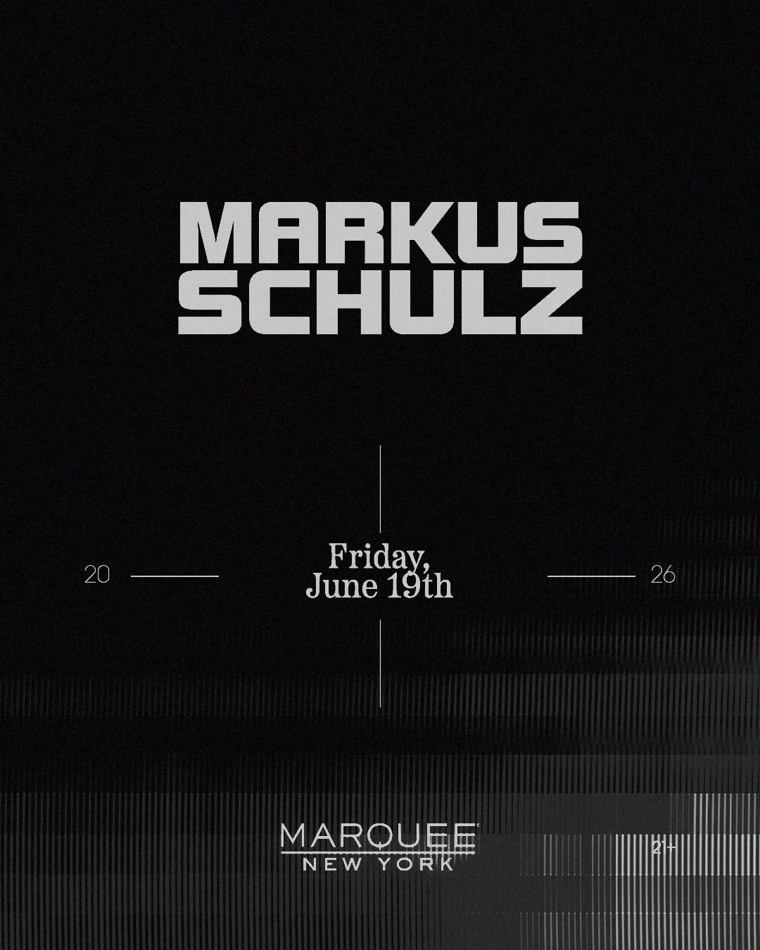 6/19/2026 – Markus Schulz – Marquee