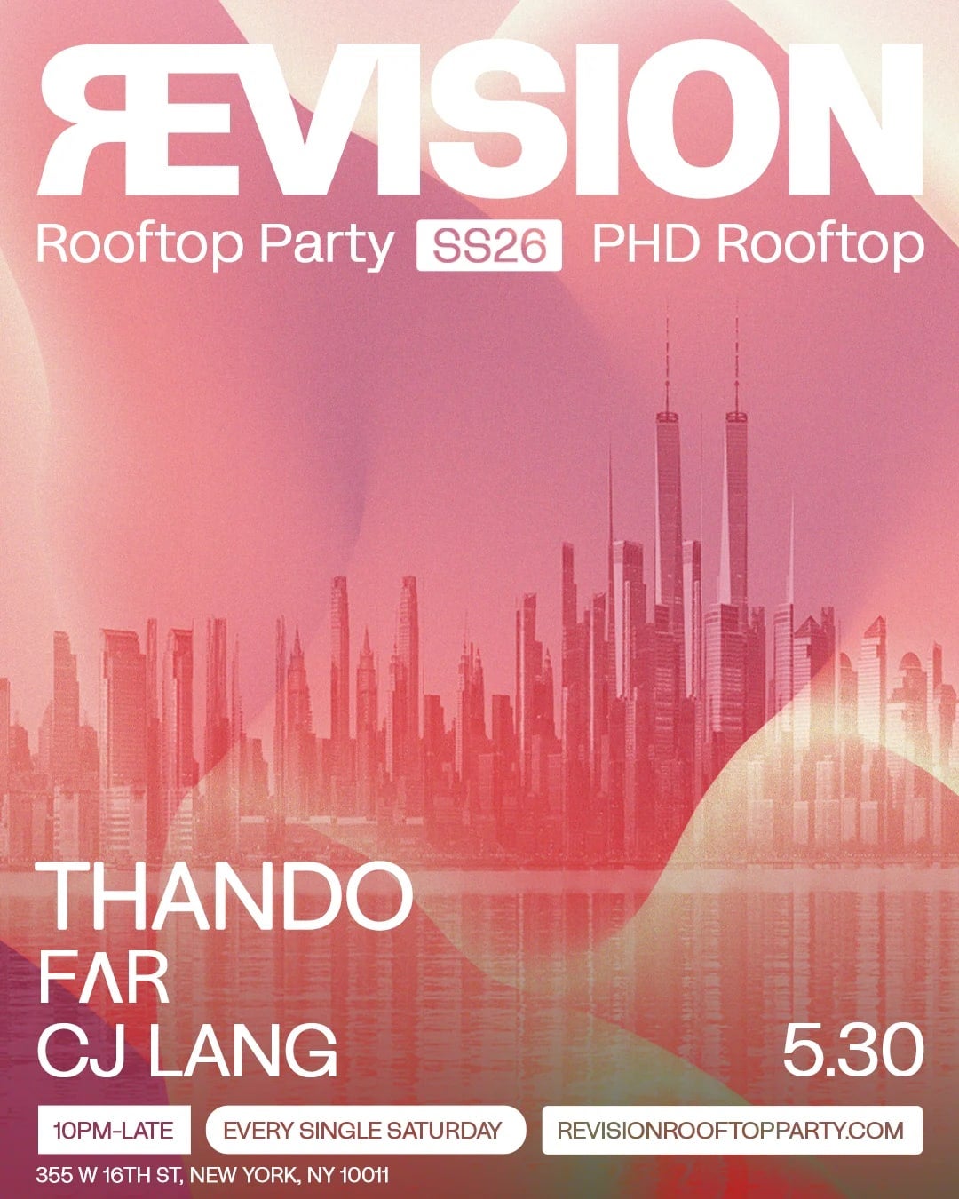 5/30/2026 – Revision Rooftop – PHD Lounge