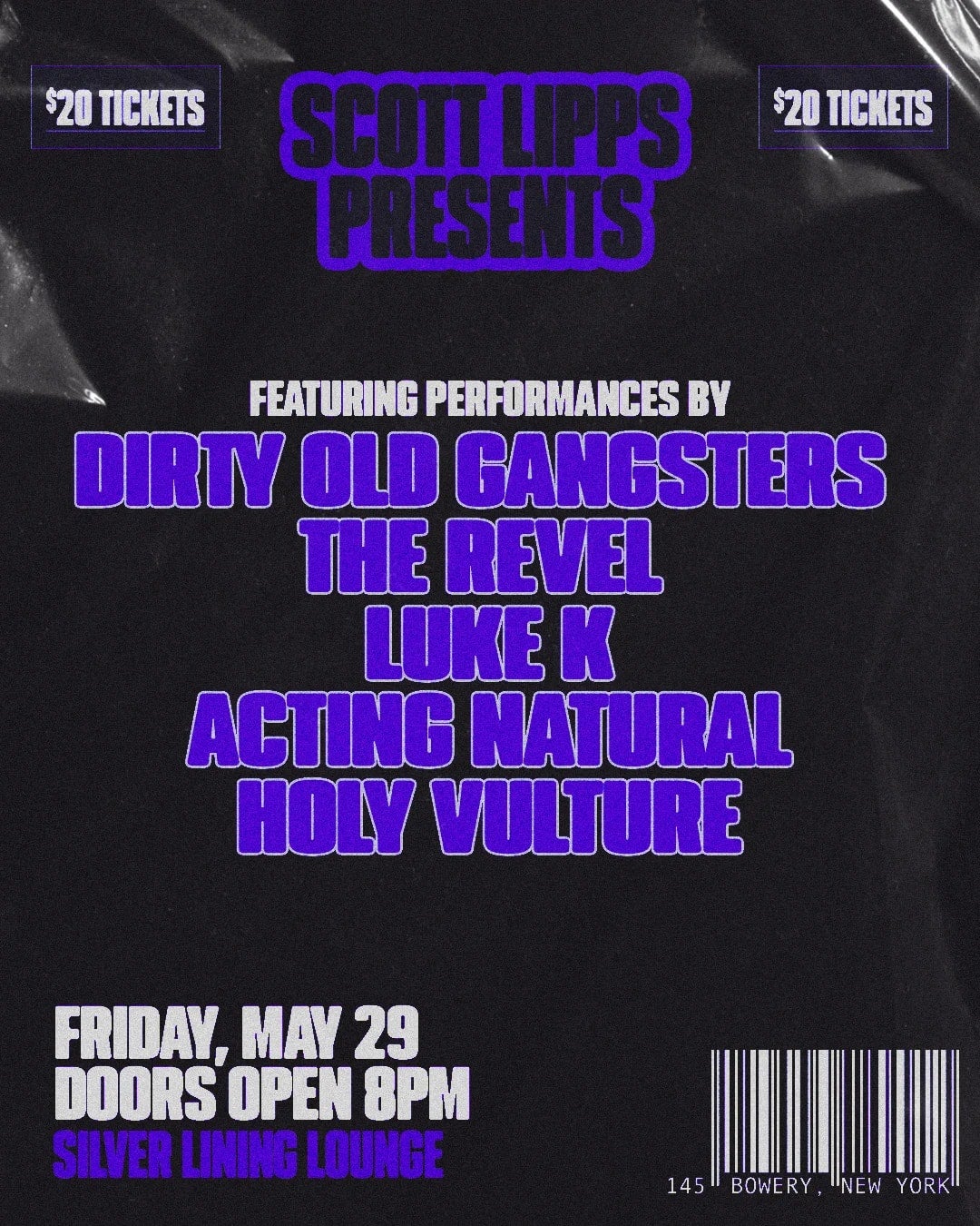 5/29/2026 – Scott Lipps Presents – Silver Lining Lounge