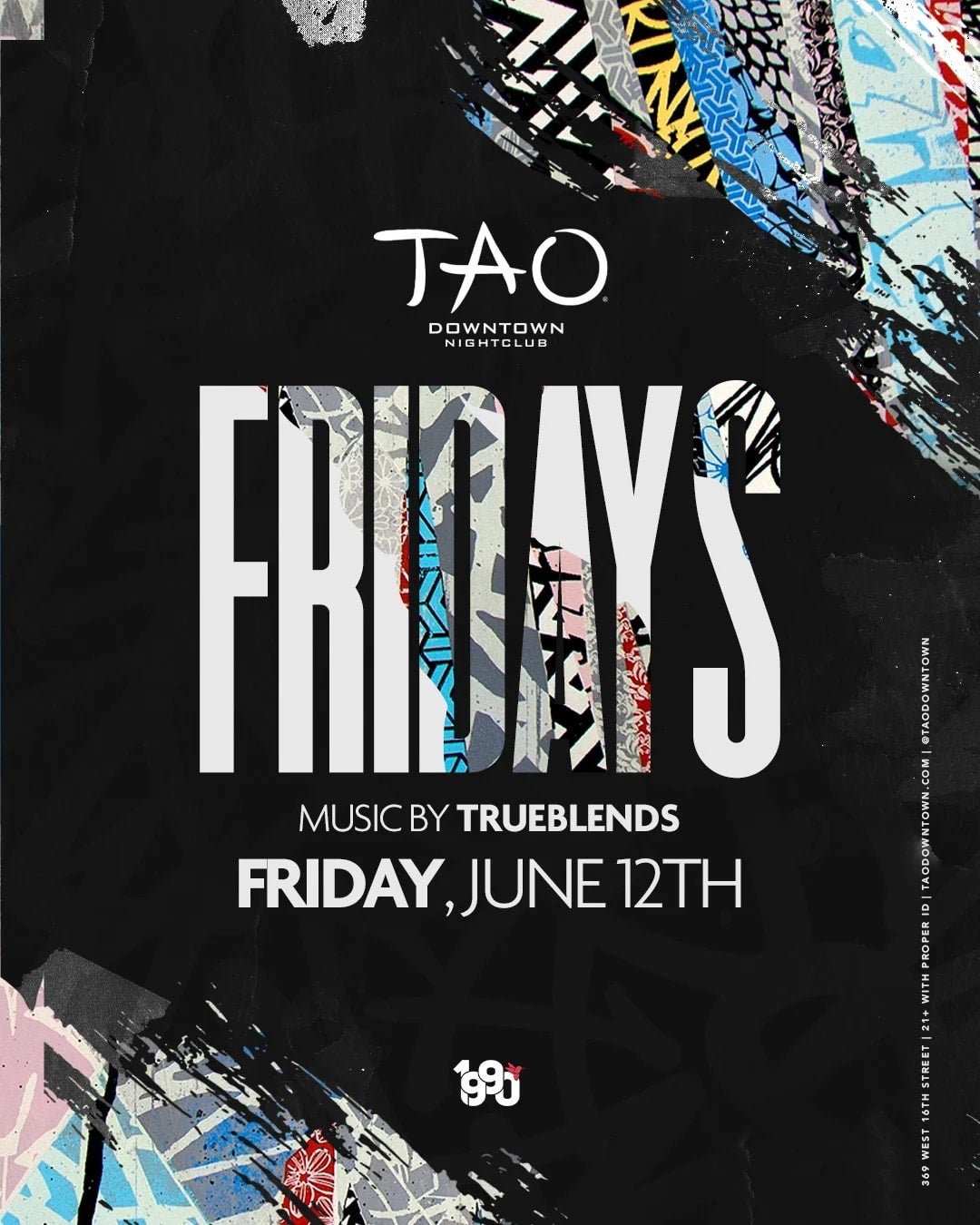 6/12/2026 – Fridays – TAO Downtown Nightclub