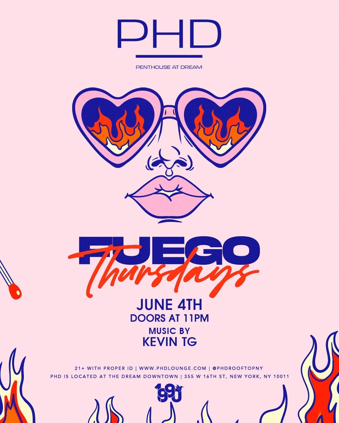 6/4/2026 – Fuego Thursdays – PHD Lounge