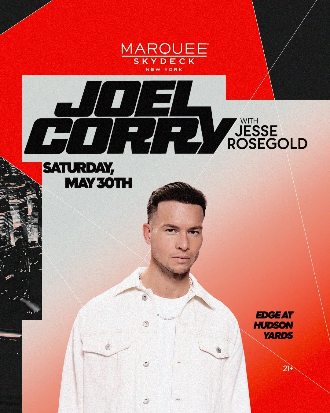 5/30/2026 – Joel Corry – Marquee Skydeck