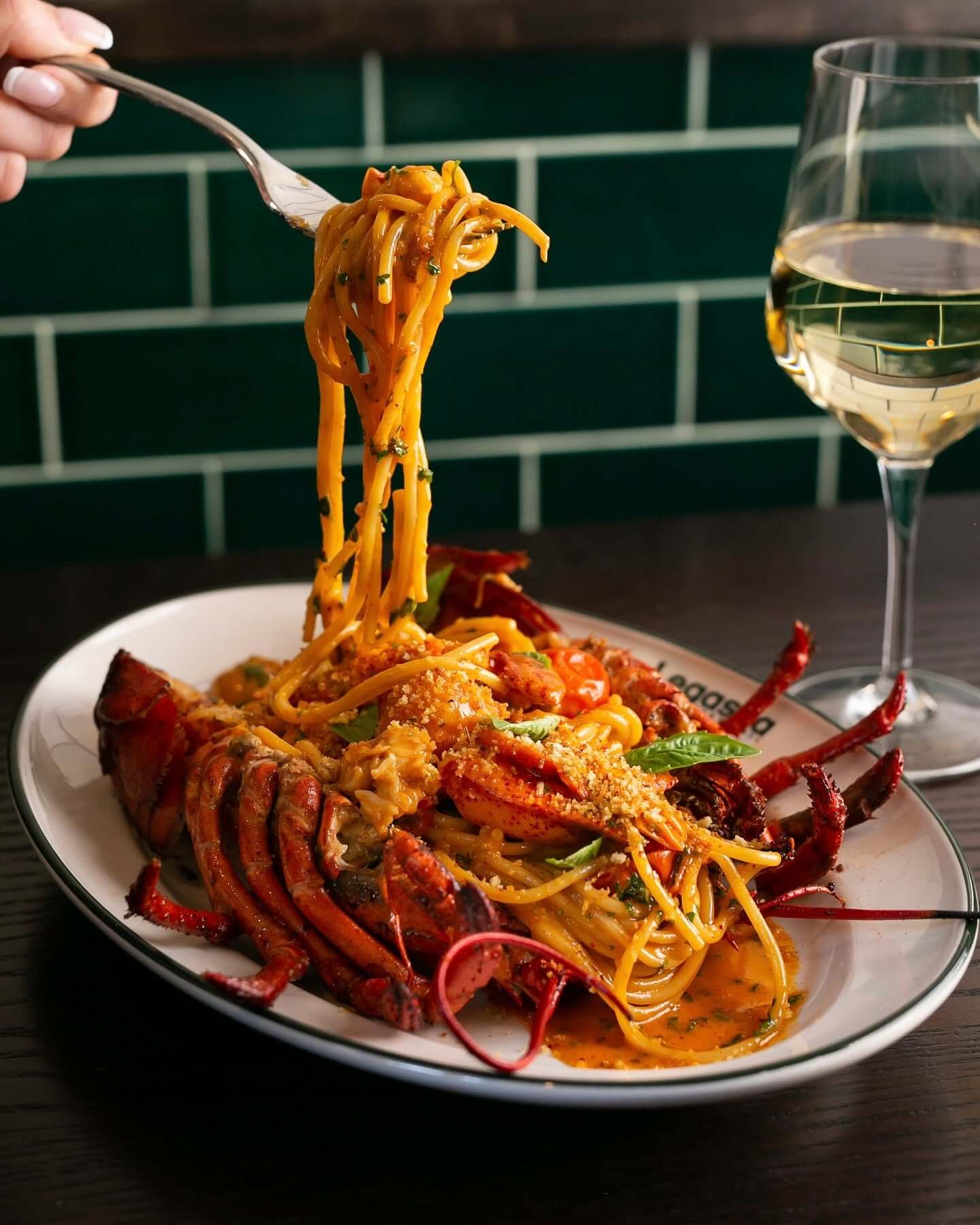 lobster spaghetti