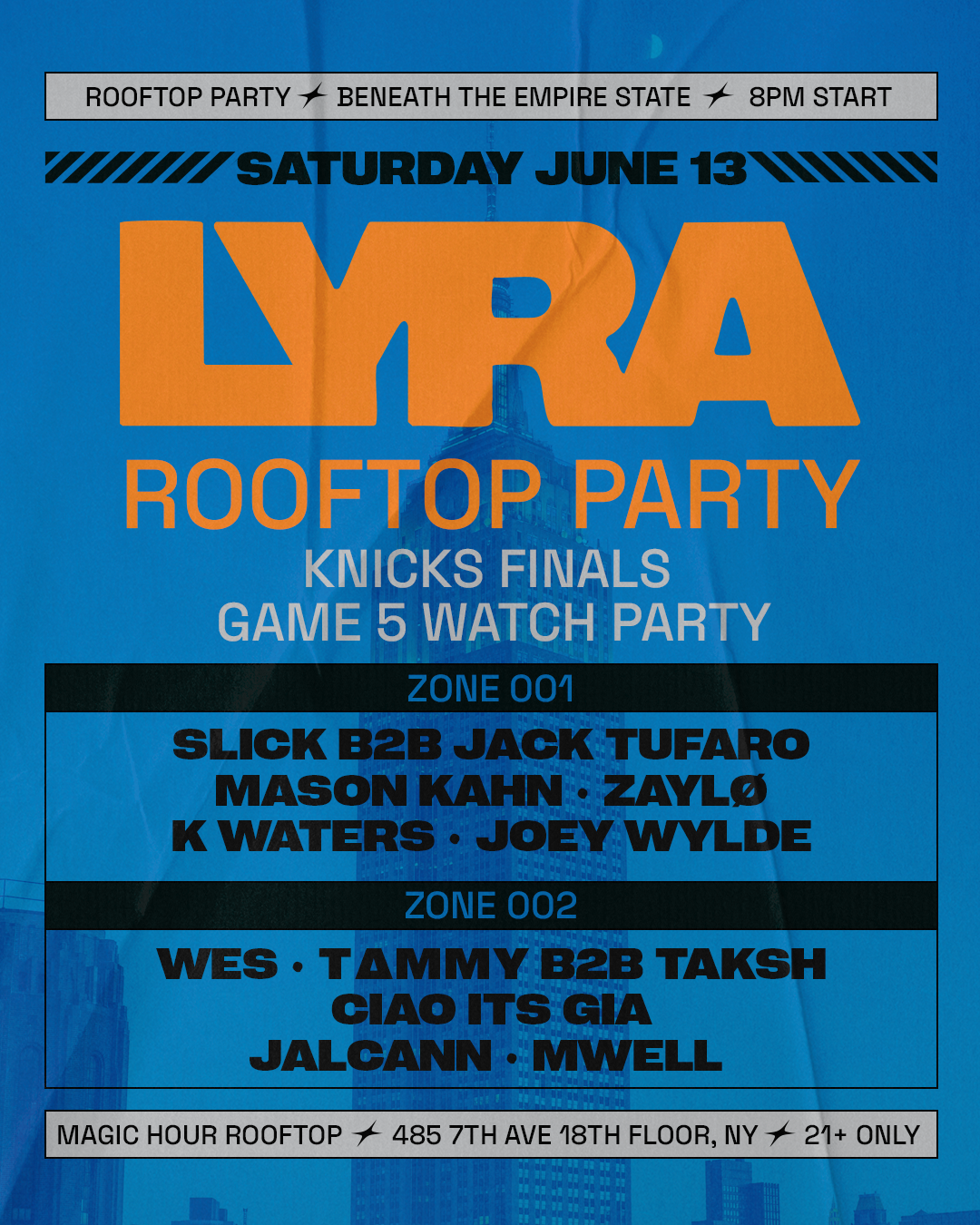 6/13/2026 – Lyra Rooftop Watch Party – Magic Hour Rooftop