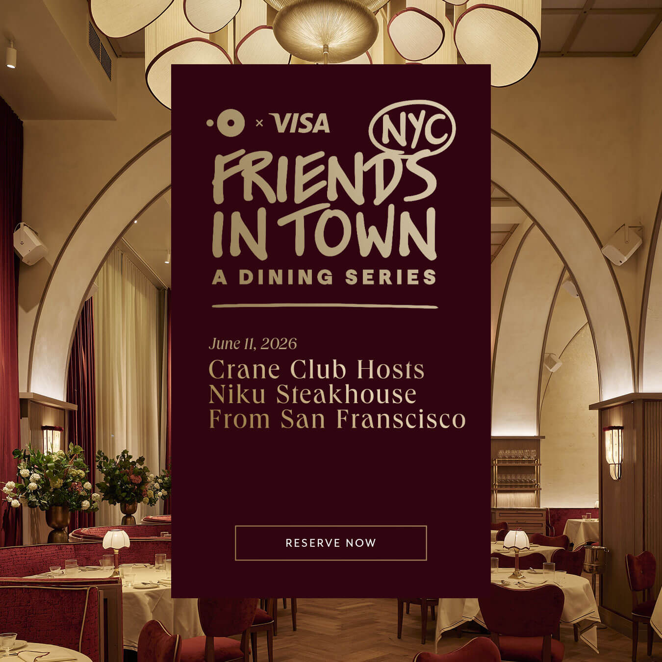 crane club Niku dinner