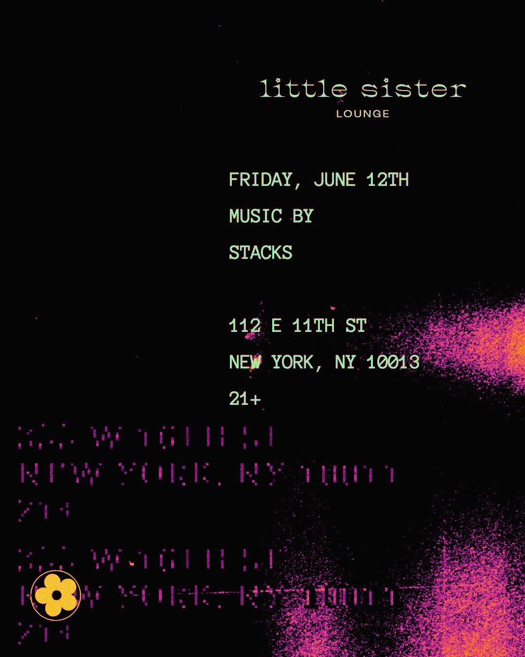 6/12/2026 – Stacks – Little Sister Lounge