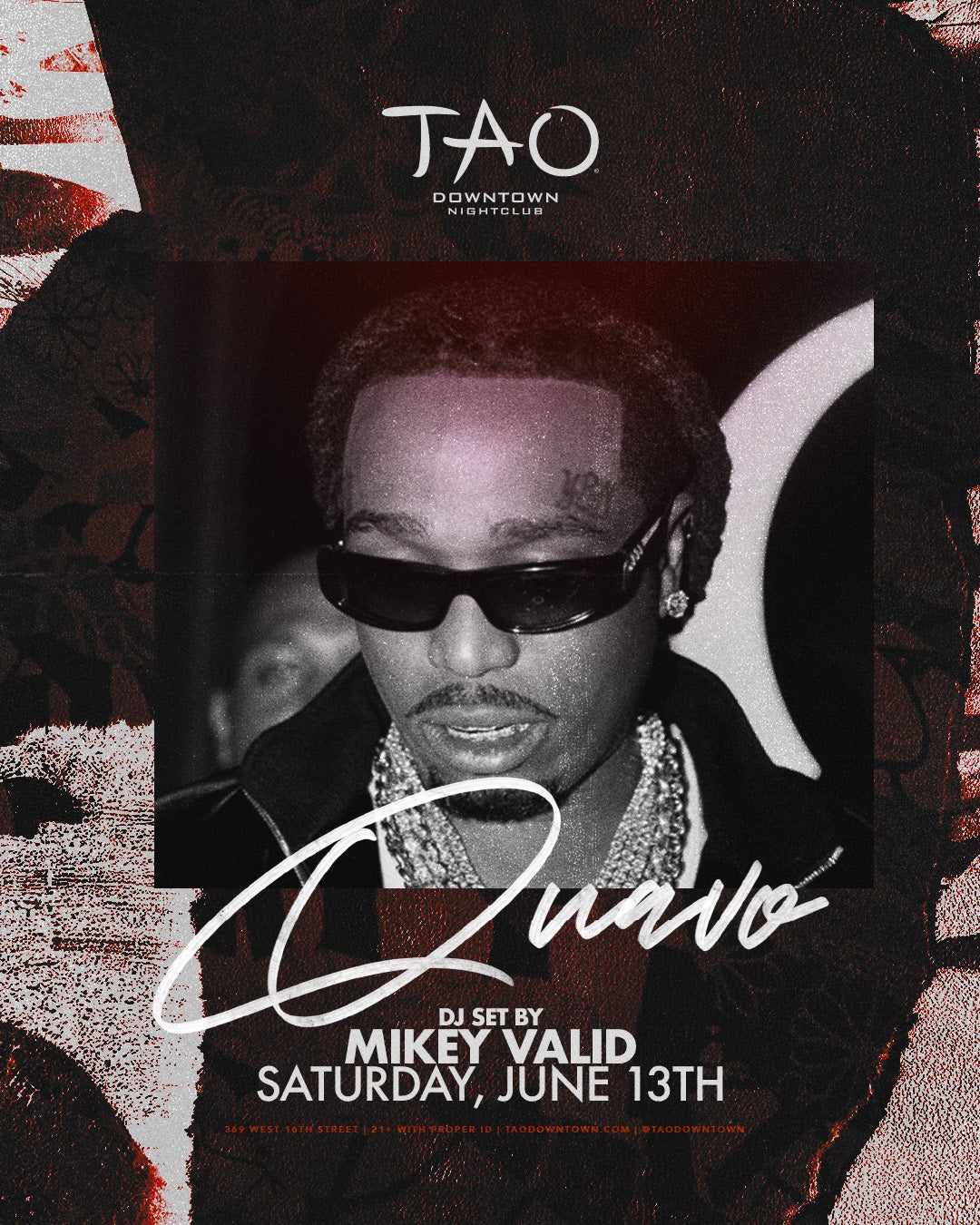 6/13/2026 – Quavo – TAO Downtown Nightclub