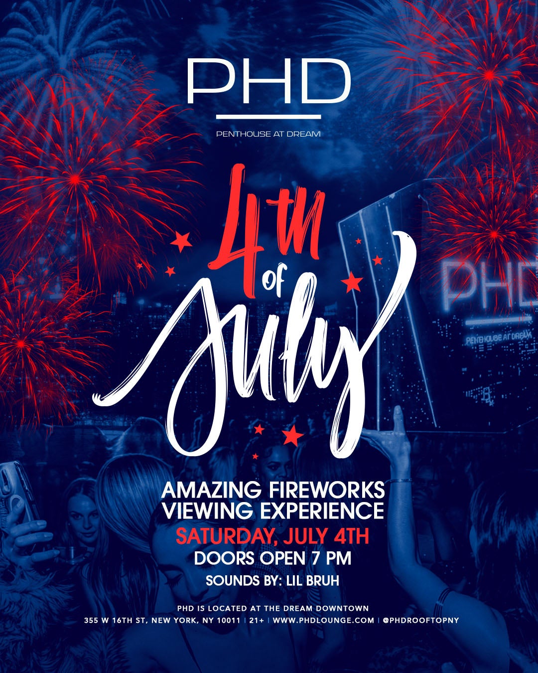 7/4/2026 – Fourth of July  – PHD Lounge