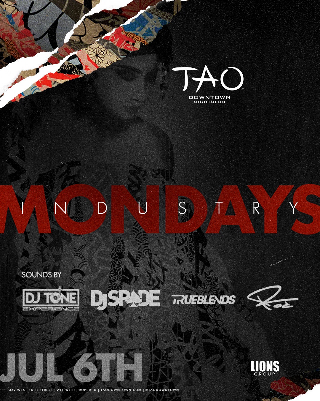 7/6/2026 – Spade  – TAO Downtown Nightclub