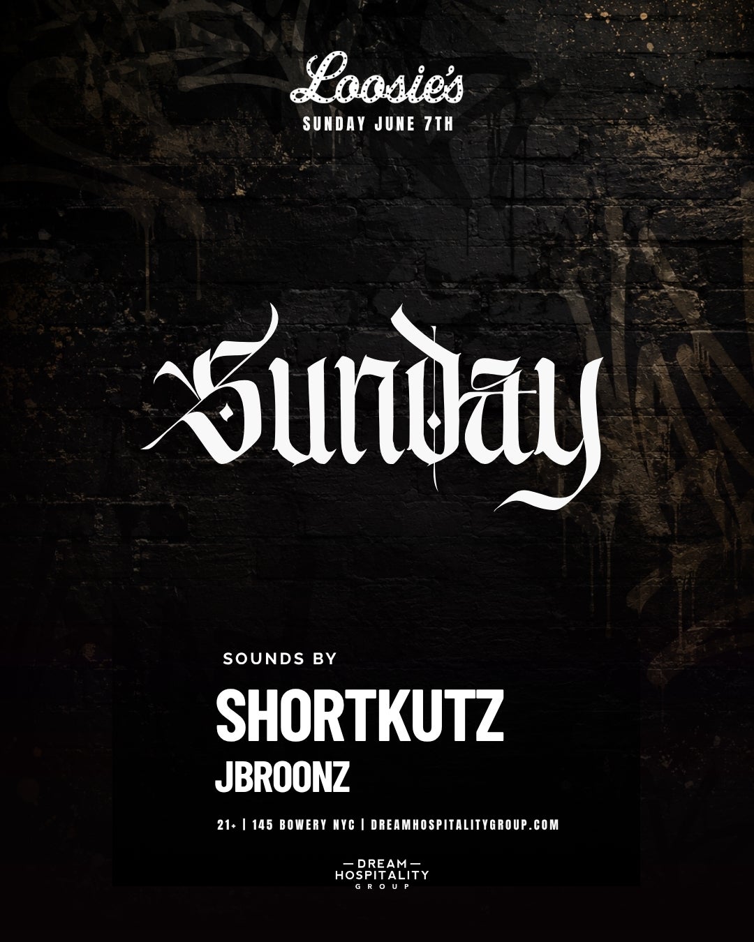 6/7/2026 – Sunday Night – Loosie’s Nightclub