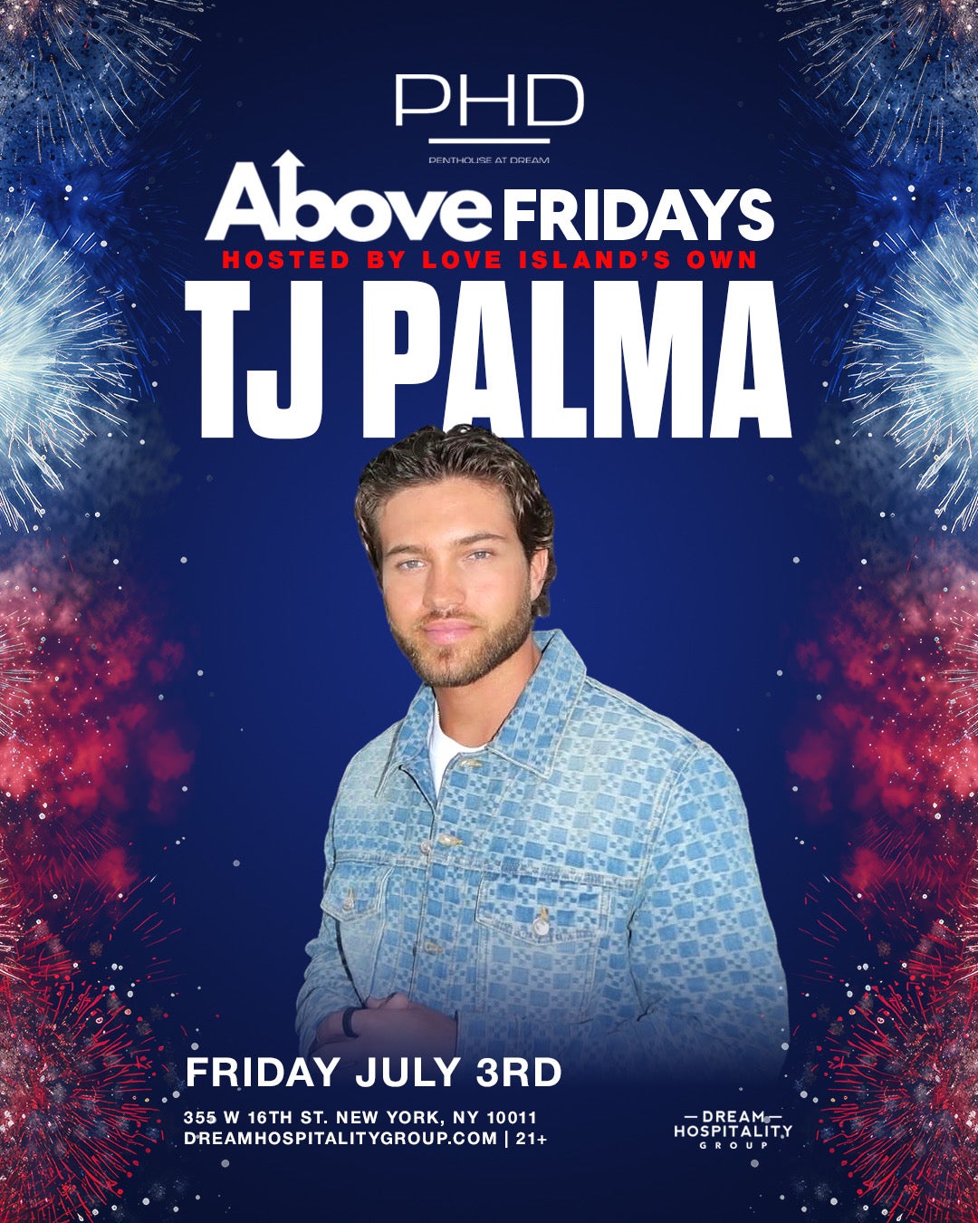 7/3/2026 – Love Island’s Own TJ Palma @PHD – PHD Lounge