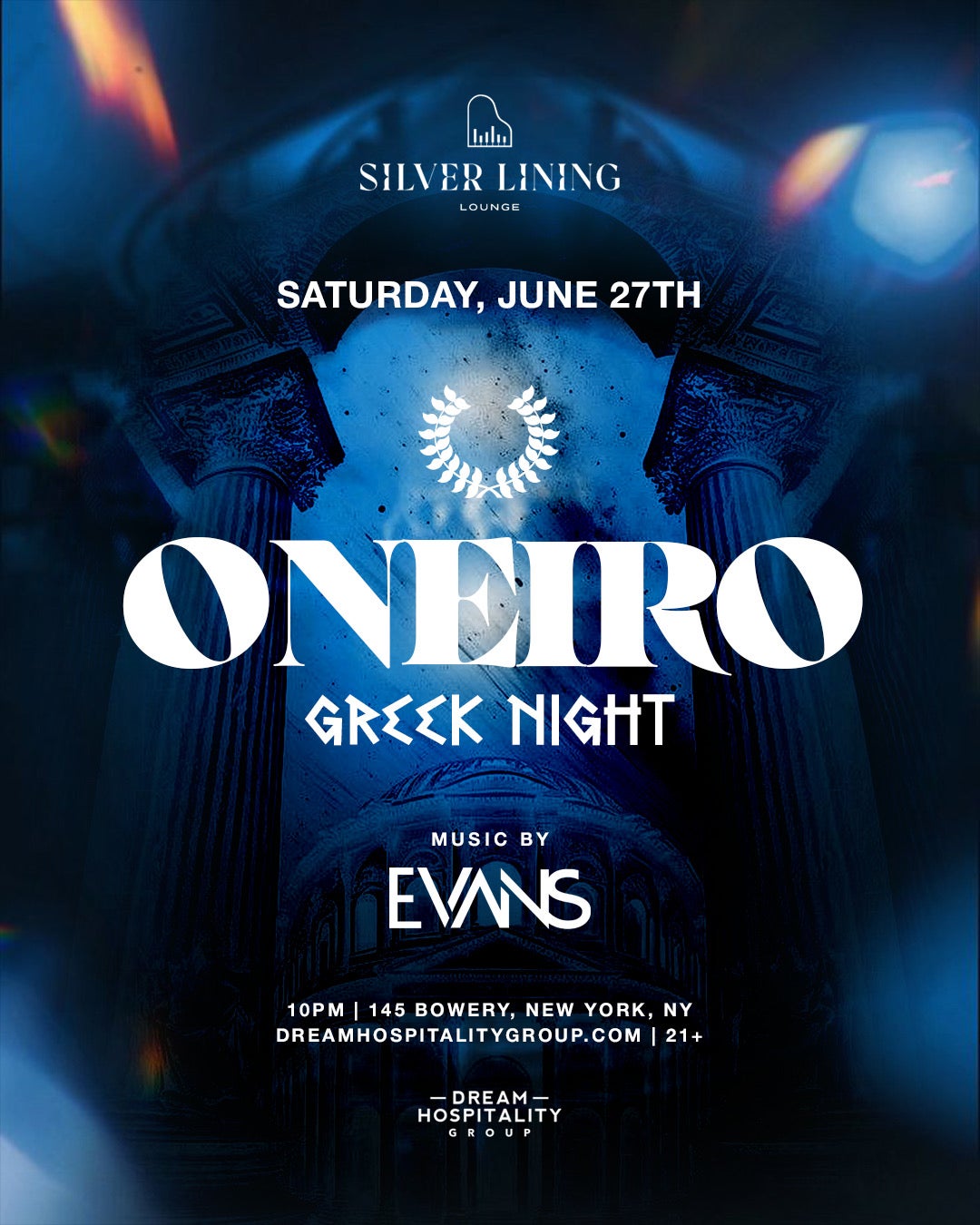 Oneiro Greek Night