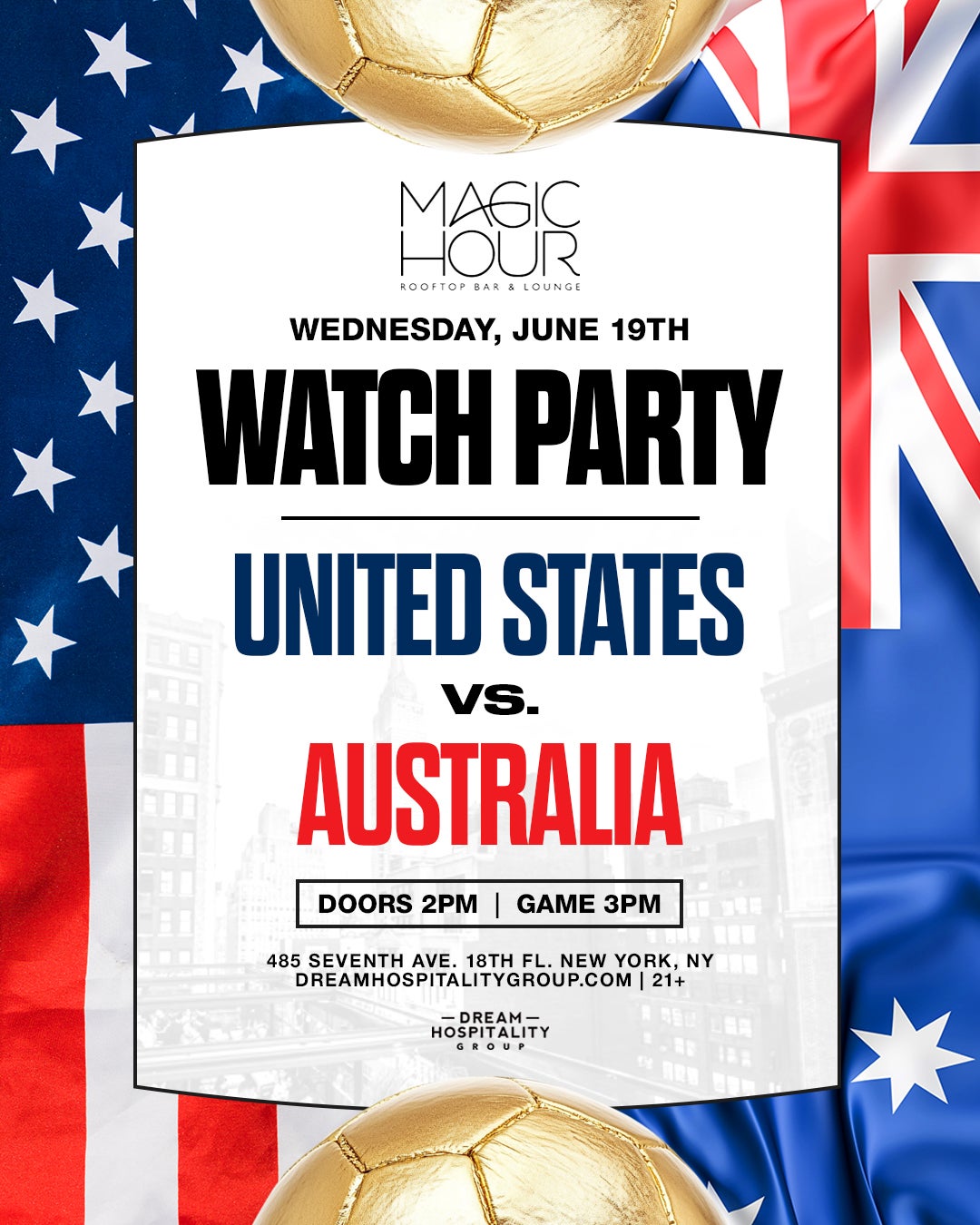 6/19/2026 – Watch Party – Magic Hour Rooftop