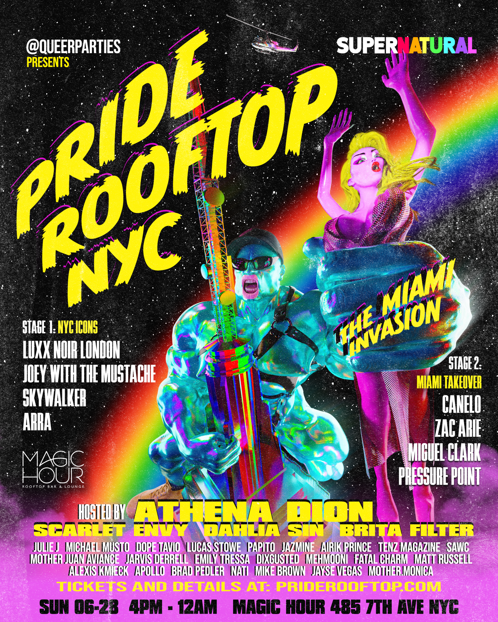 6/28/2026 – NYC Pride Rooftop – Magic Hour Rooftop